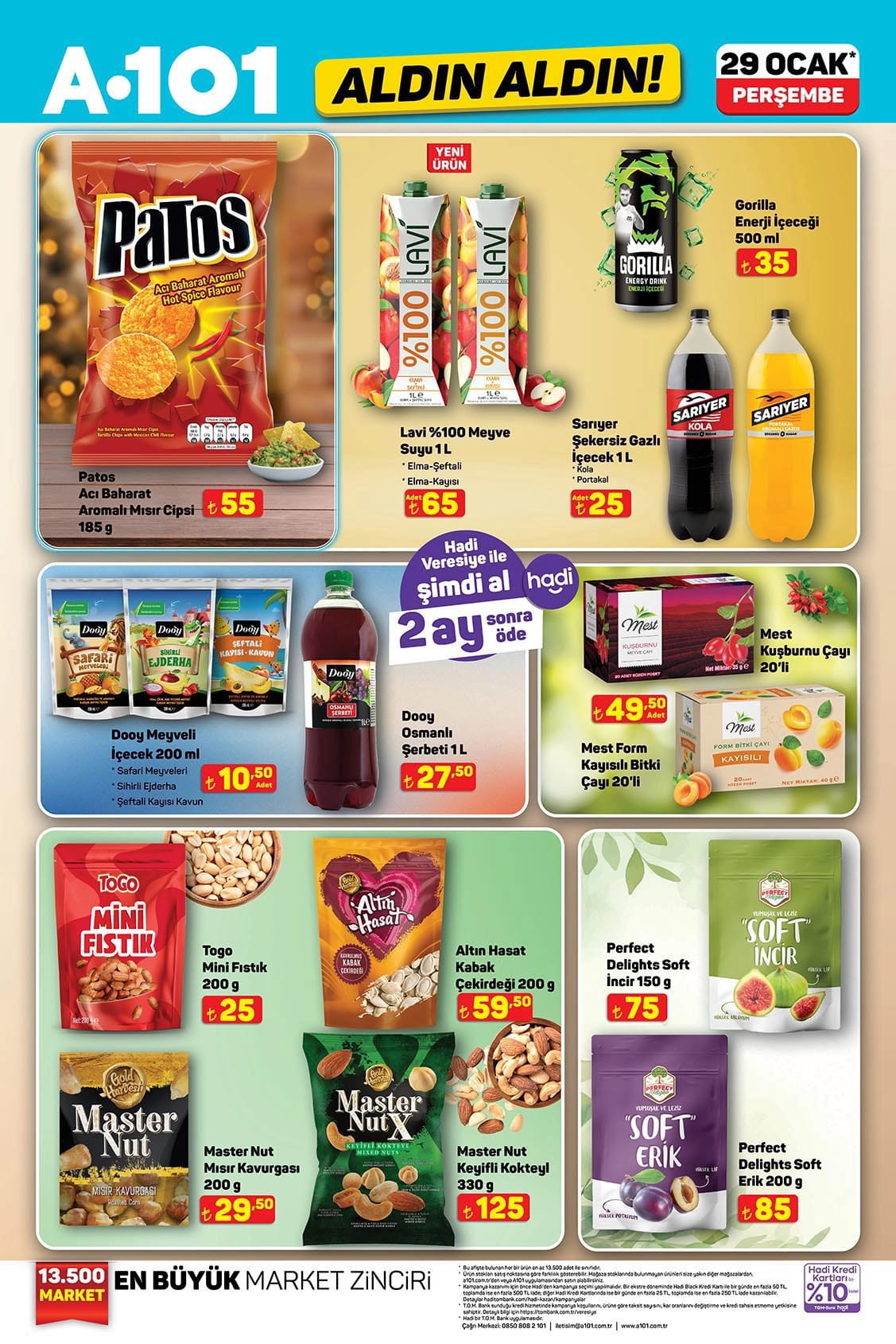 A101 29 Ocak 2026 Kataloğu