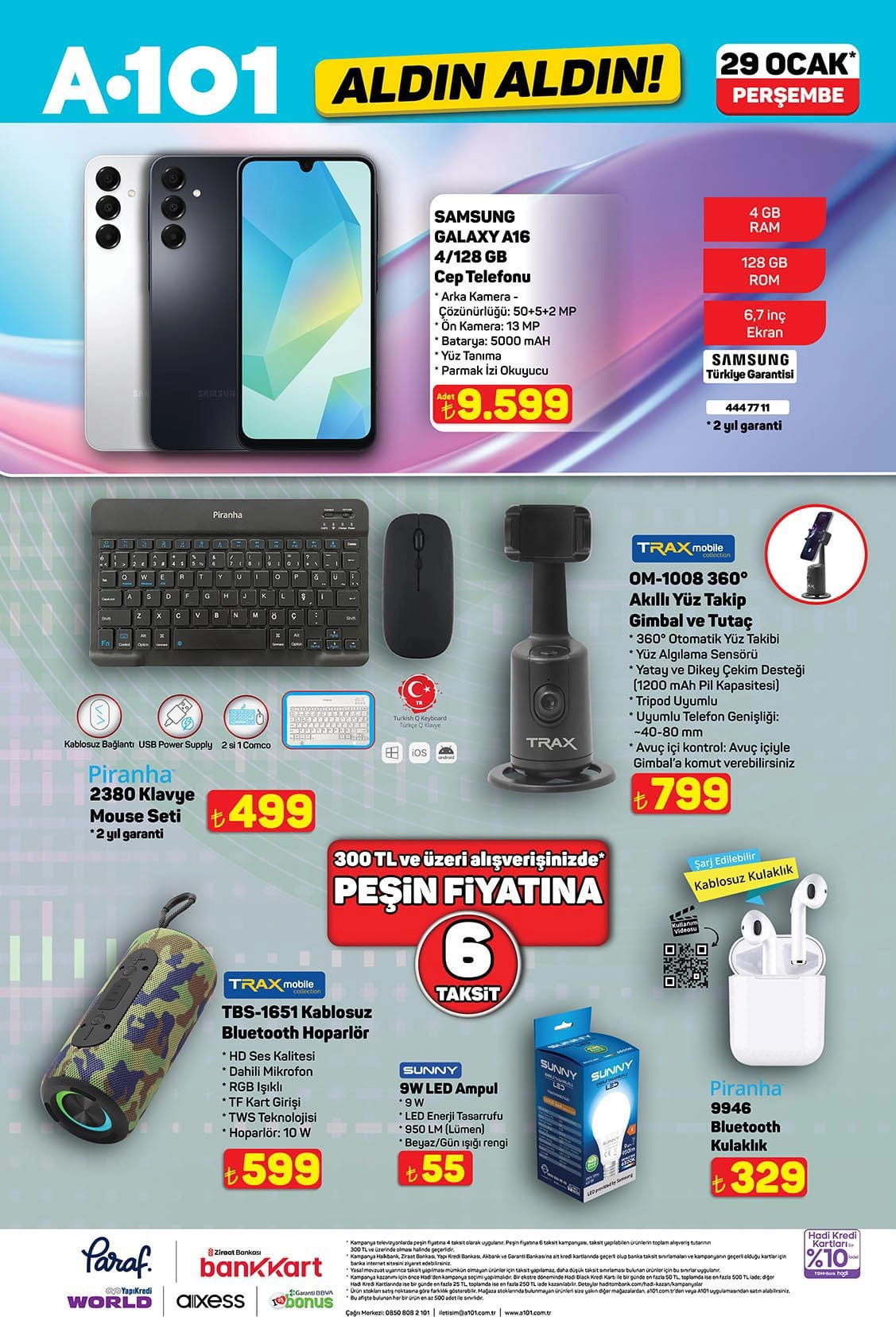 A101 29 Ocak 2026 Kataloğu