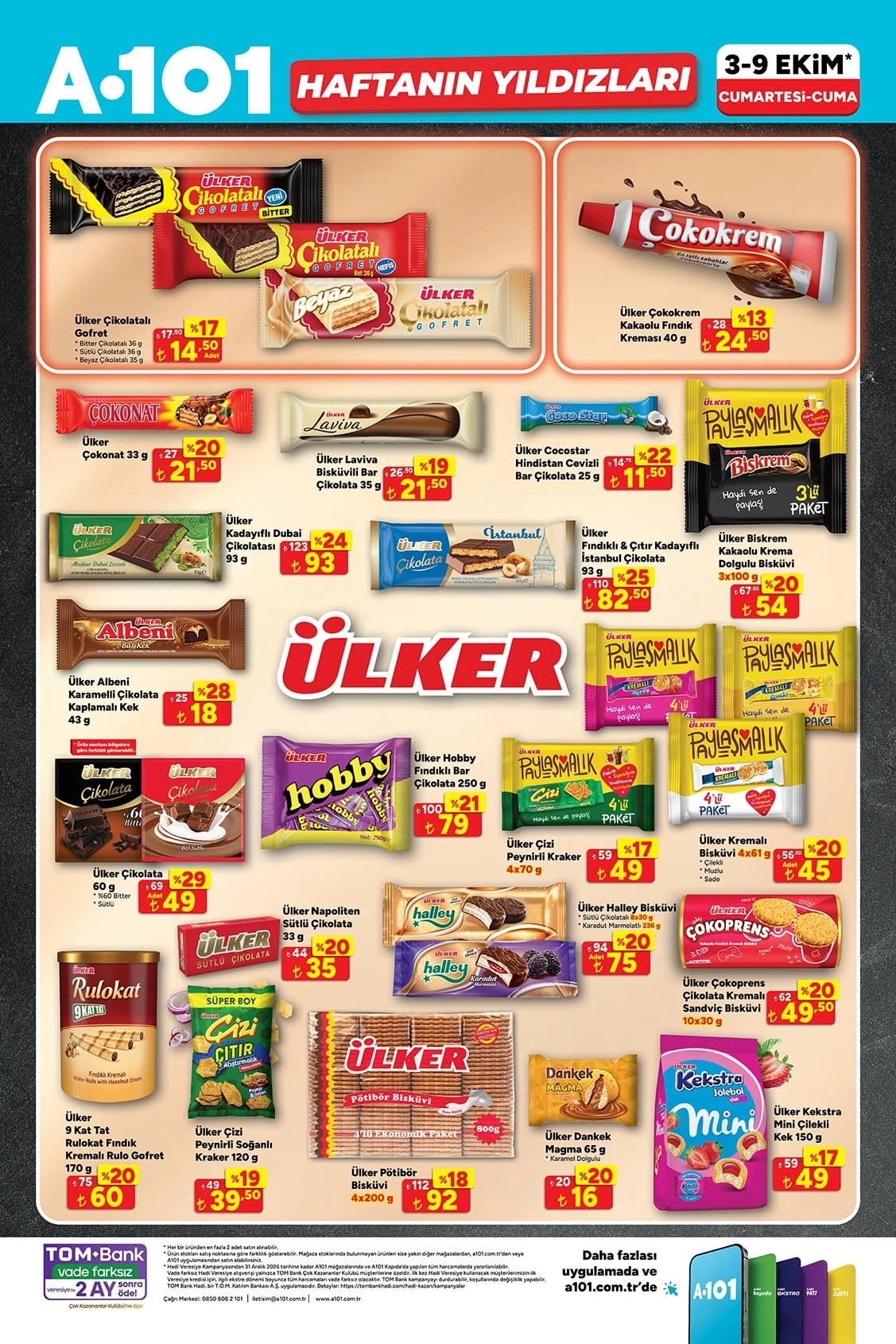 A101 3 Ekim 2026 Aktüel Ürünler Kataloğu