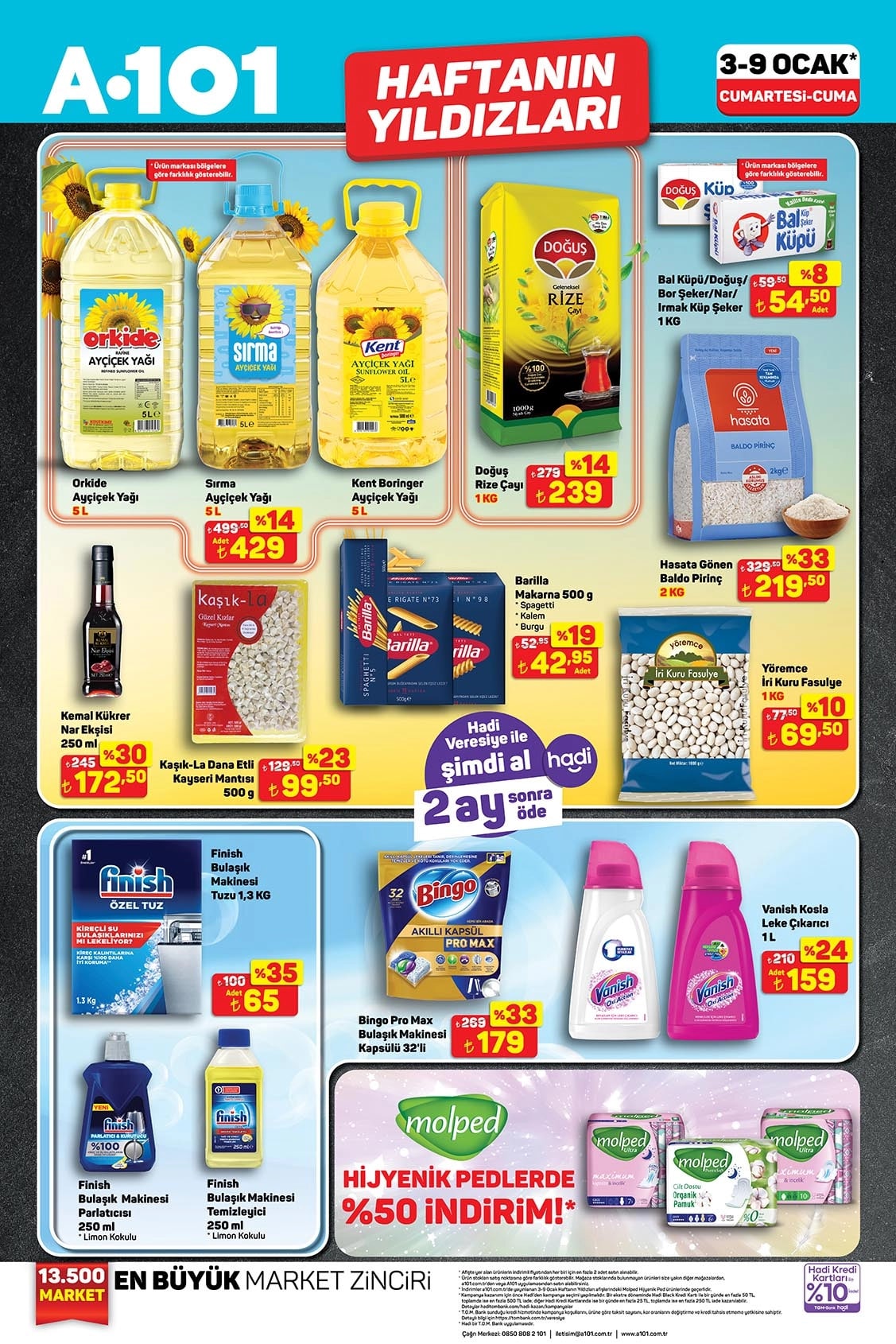 A101 3 Ocak 2026 Aktüel Ürünler Kataloğu
