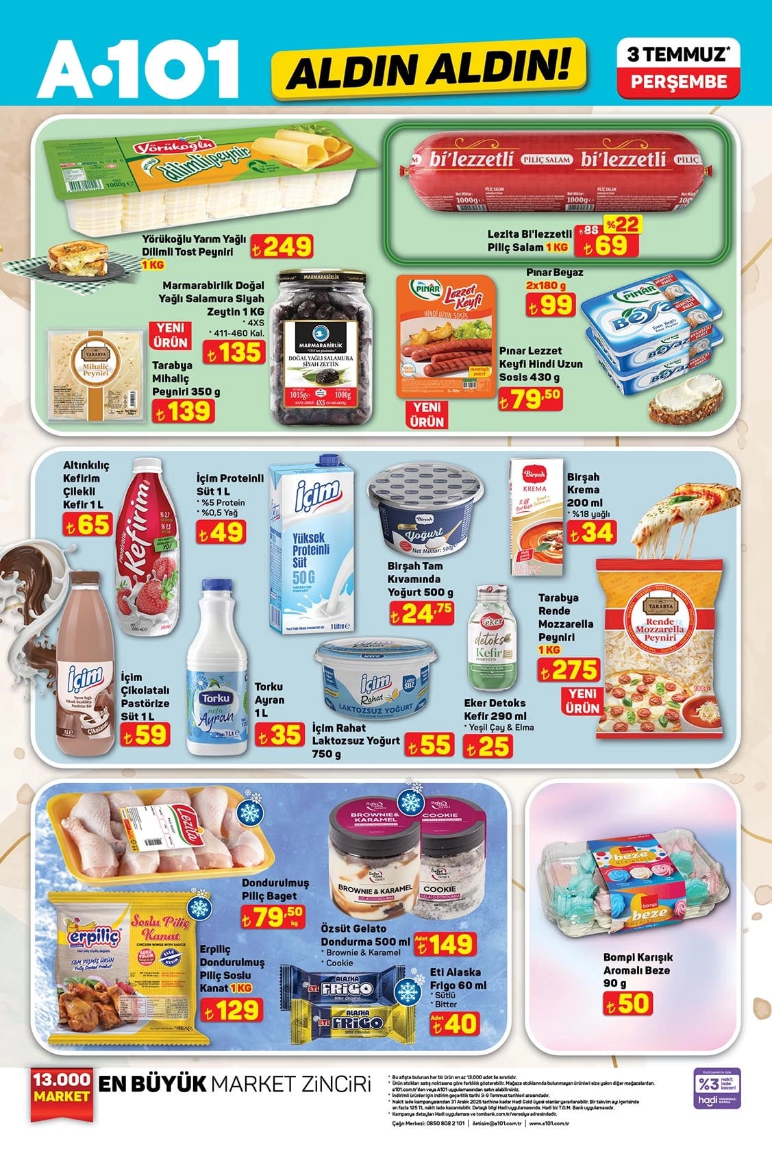 A101 3 Temmuz 2025 Kataloğu
