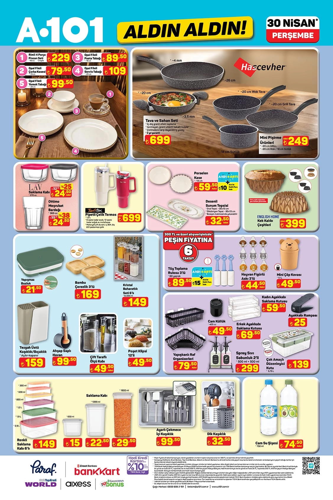 A101 30 Nisan 2026 Kataloğu