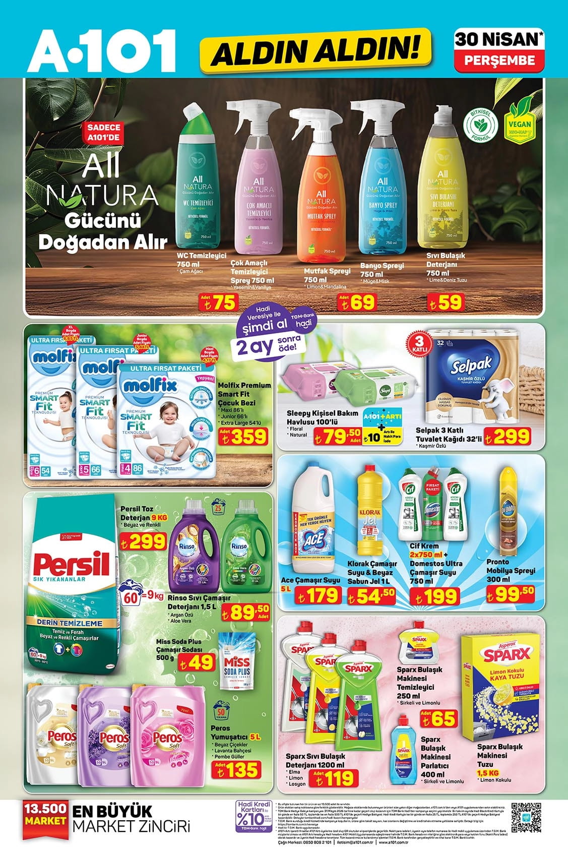 A101 30 Nisan 2026 Kataloğu