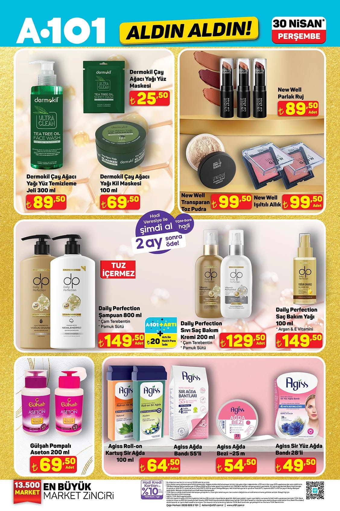 A101 30 Nisan 2026 Kataloğu