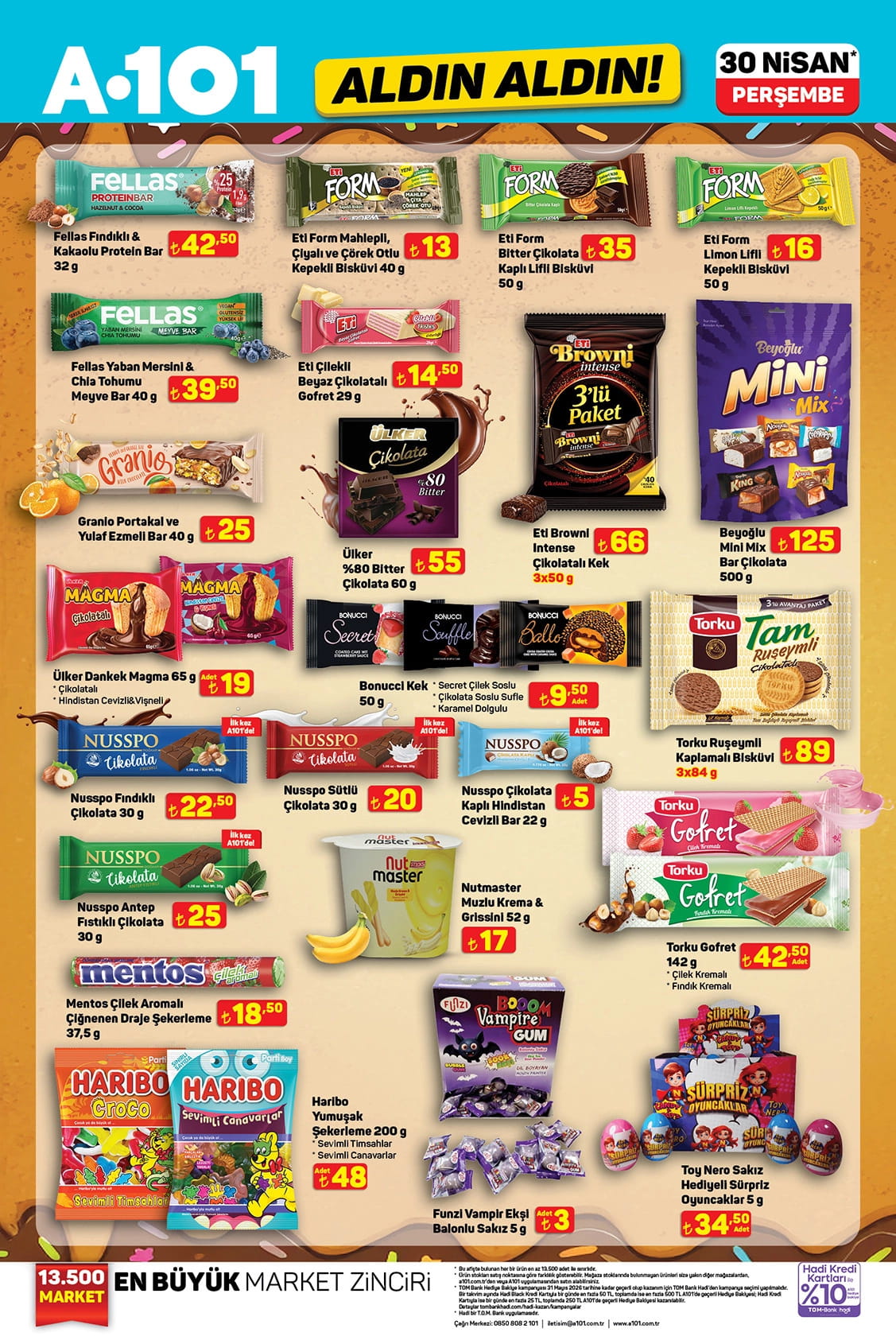 A101 30 Nisan 2026 Kataloğu