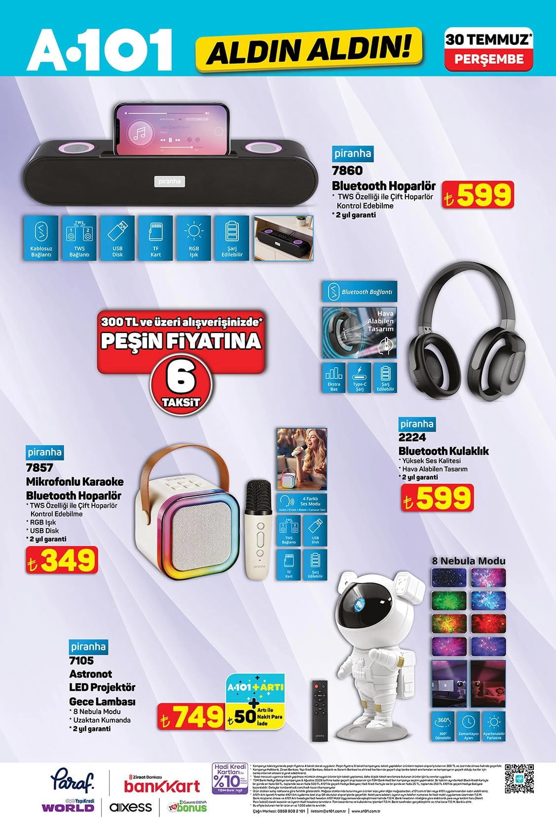 A101 30 Temmuz 2026 Kataloğu