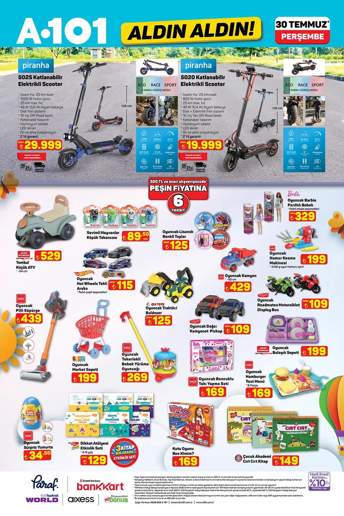 A101 30 Temmuz 2026 Kataloğu