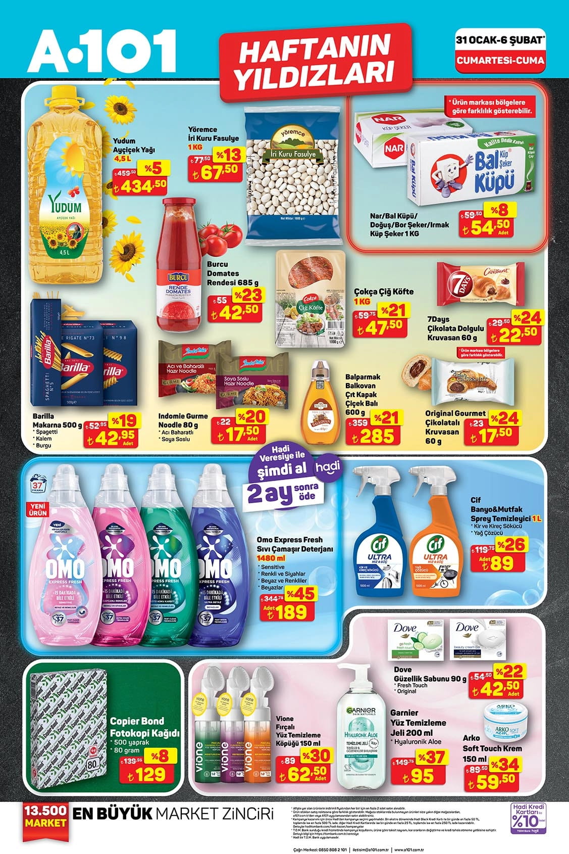 A101 31 Ocak 2026 Aktüel Ürünler Kataloğu