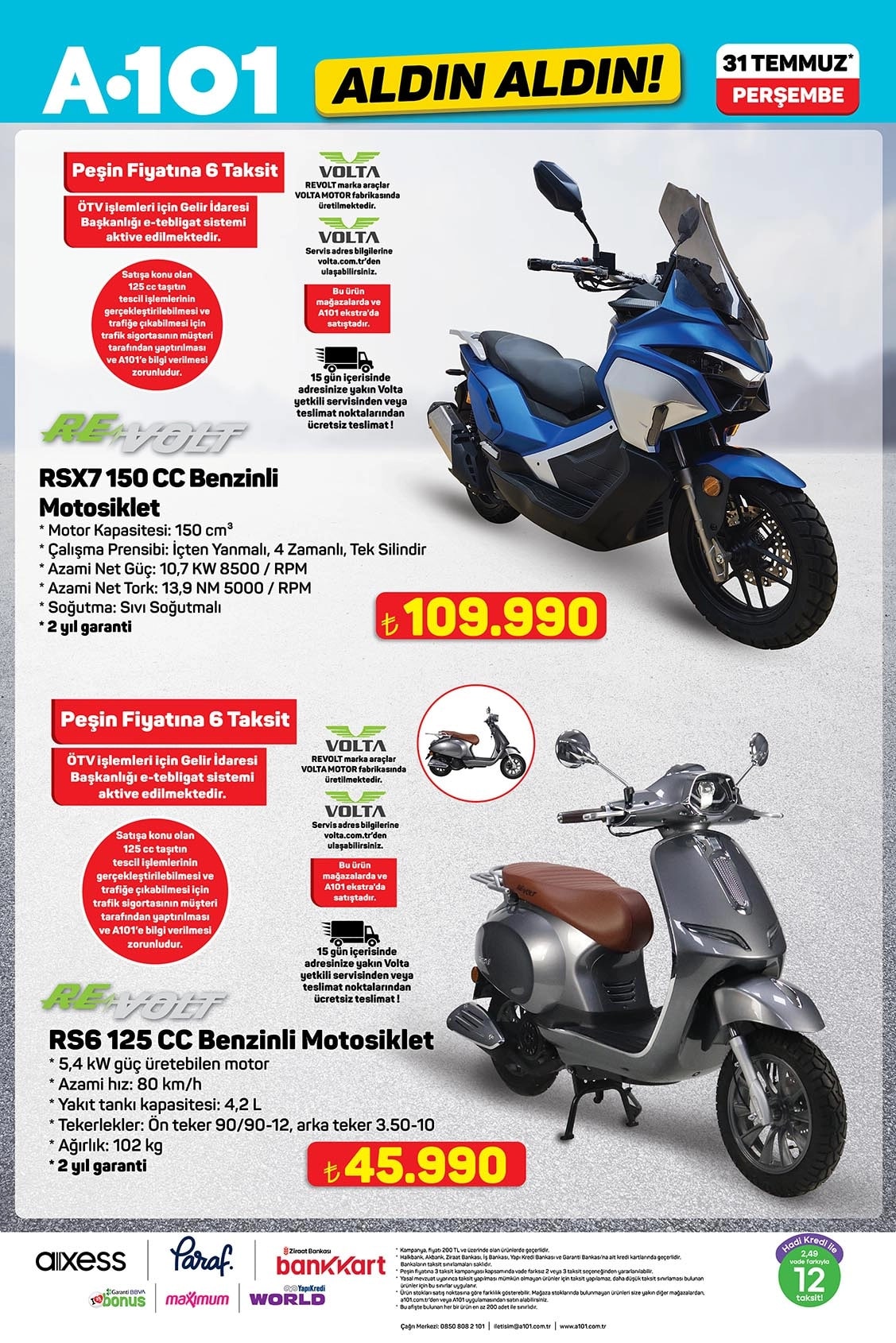 A101 31 Temmuz 2025 Kataloğu