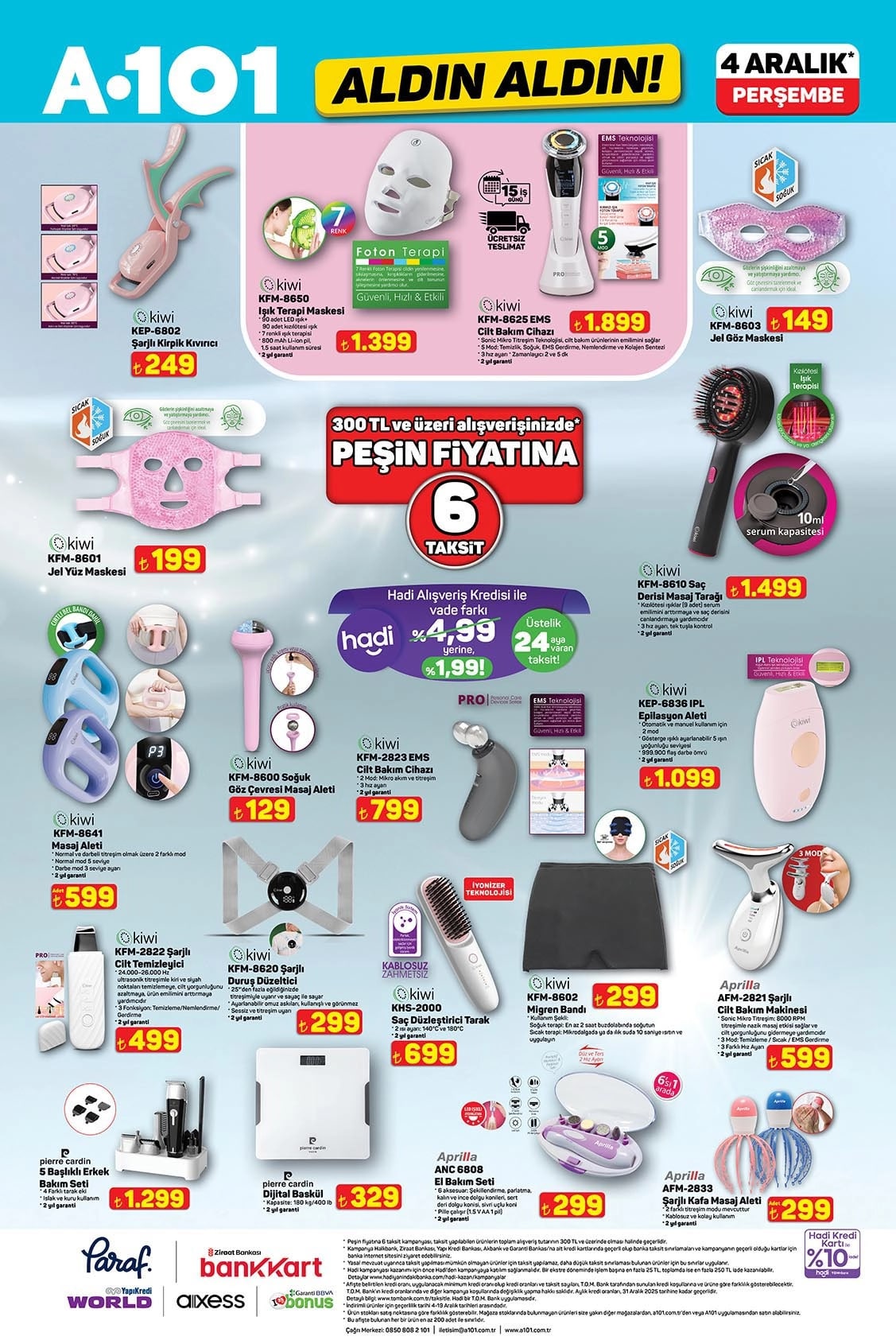 A101 4 Aralık 2025 Kataloğu