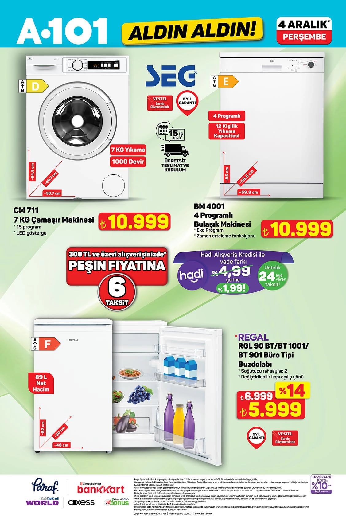 A101 4 Aralık 2025 Kataloğu