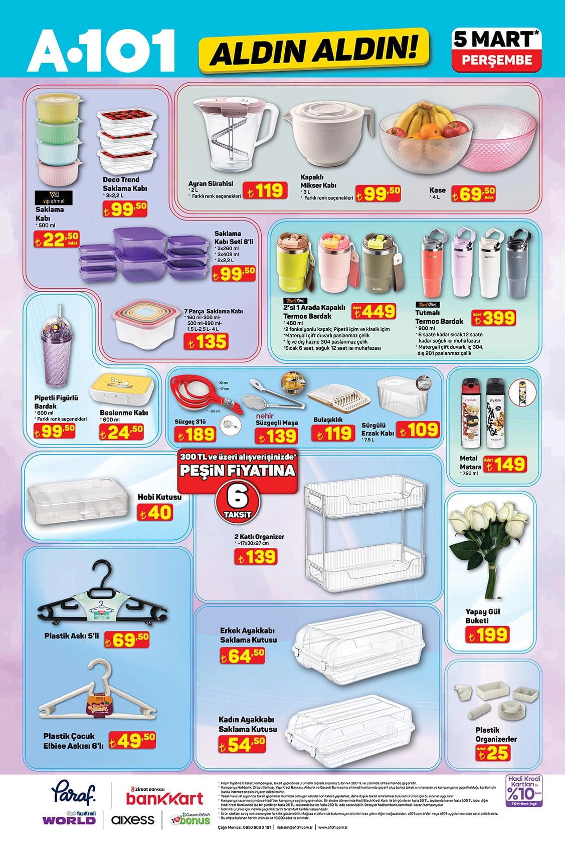 A101 5 Mart 2026 Kataloğu