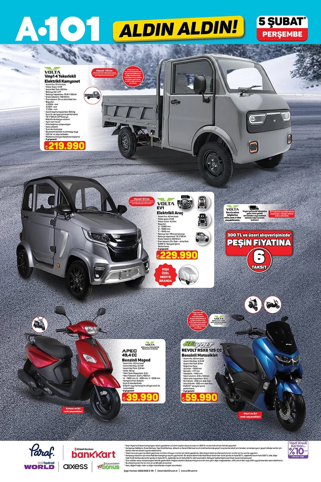 A101 5 Şubat 2026 Kataloğu
