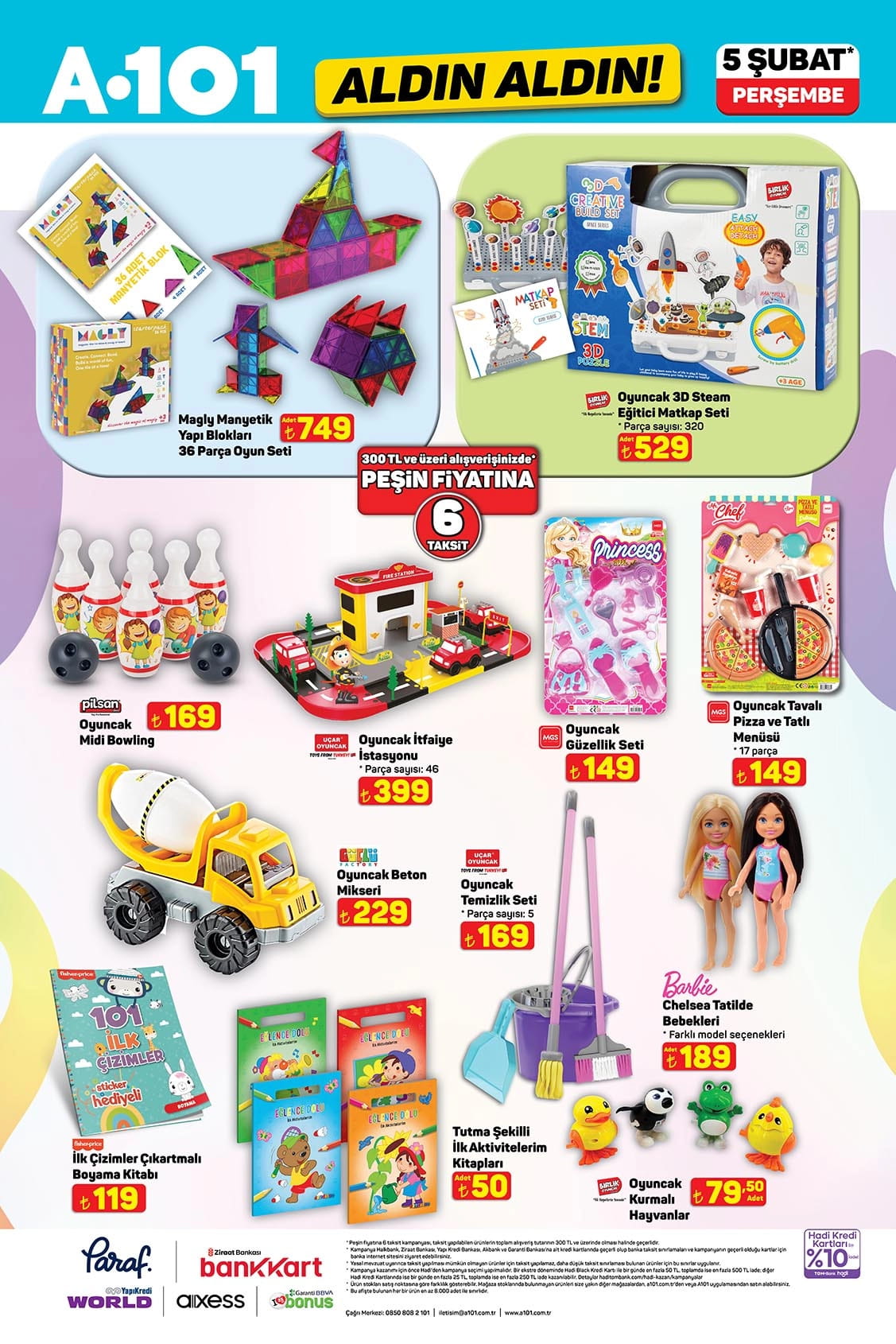 A101 5 Şubat 2026 Kataloğu
