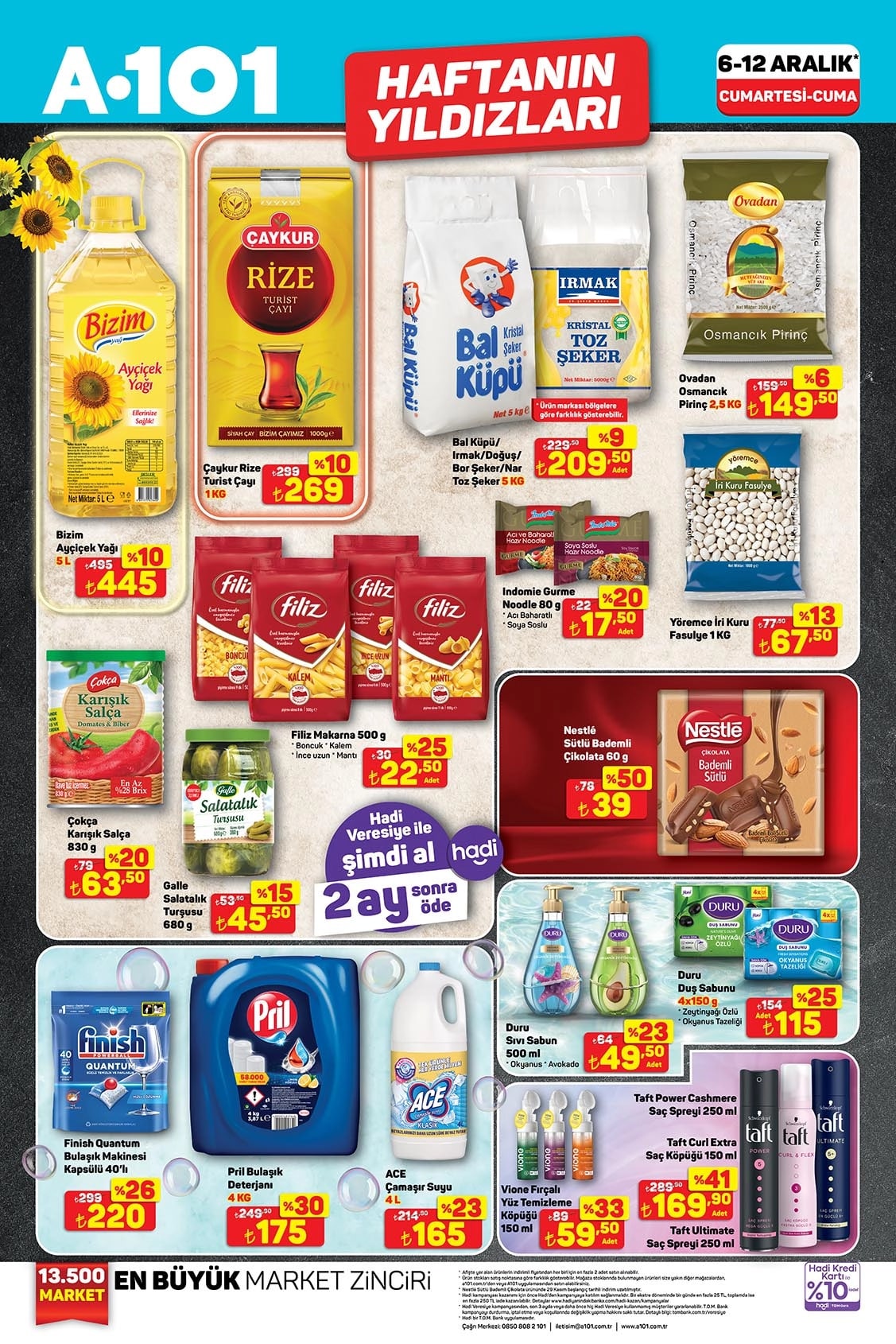 A101 6 Aralık 2025 Aktüel Ürünler Kataloğu
