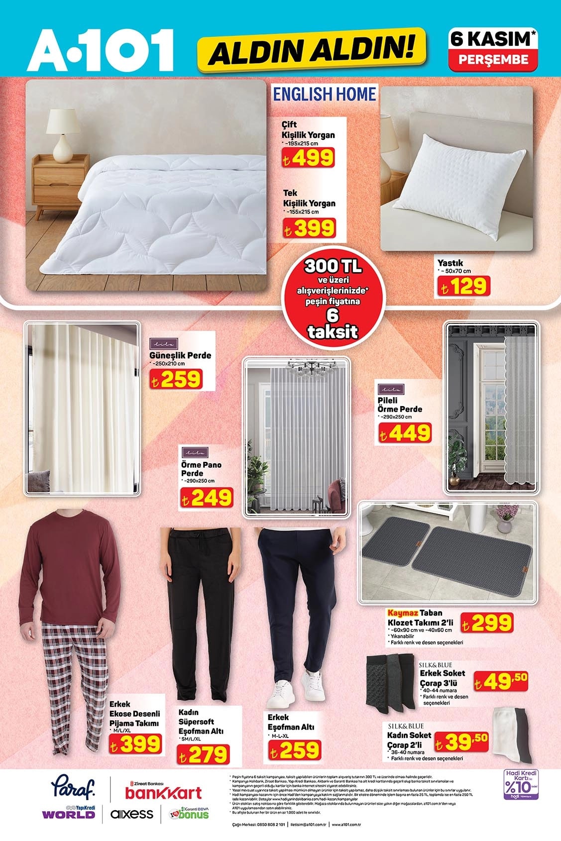 A101 6 Kasım 2025 Kataloğu