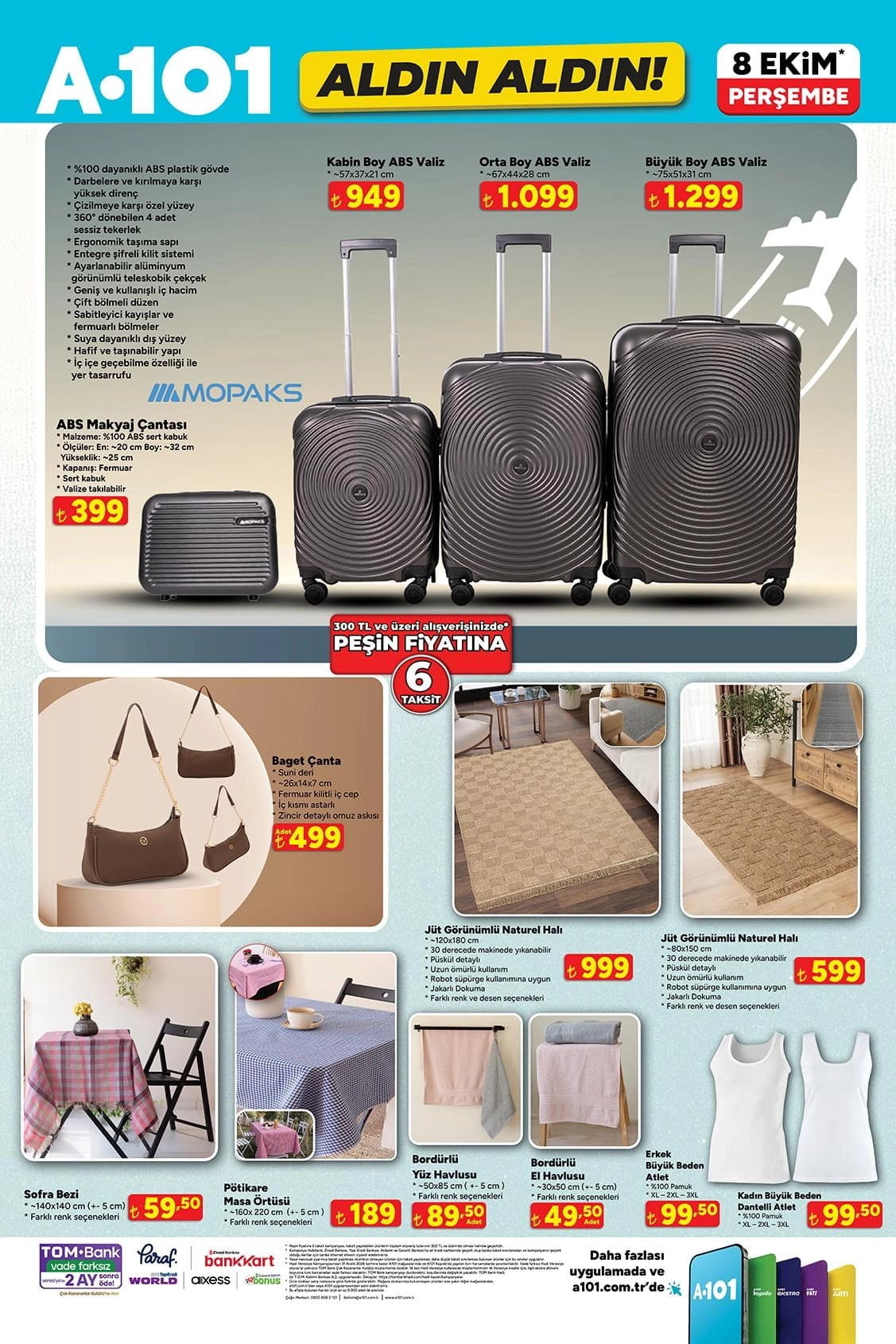 A101 8 Ekim 2026 Kataloğu