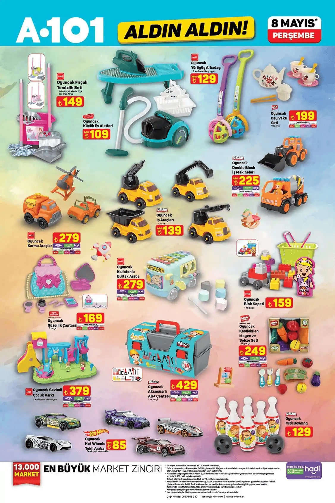A101 8 Mayıs 2025 Kataloğu