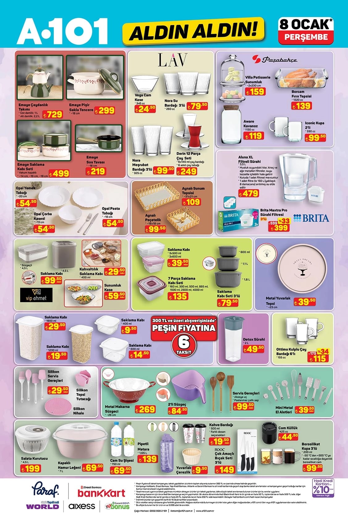 A101 8 Ocak 2026 Kataloğu