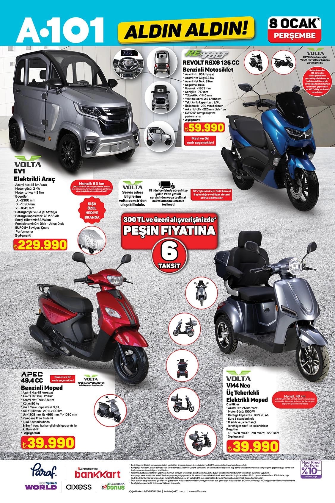 A101 8 Ocak 2026 Kataloğu