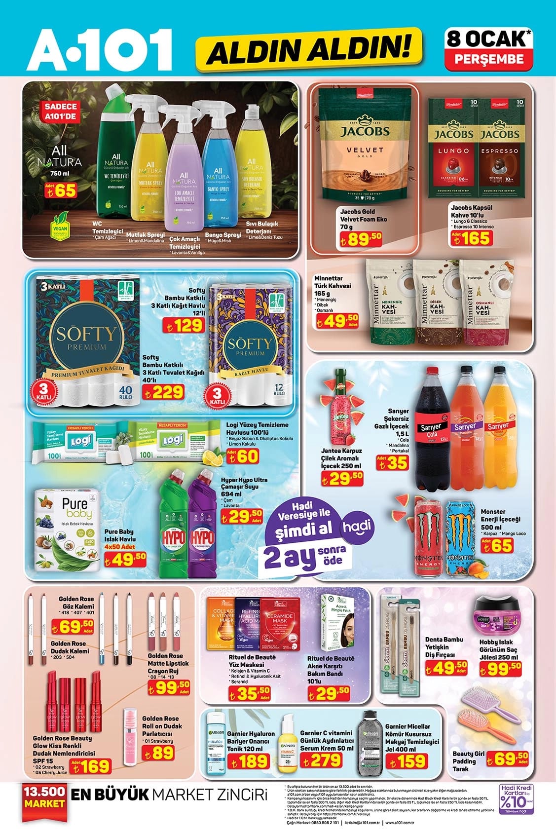 A101 8 Ocak 2026 Kataloğu