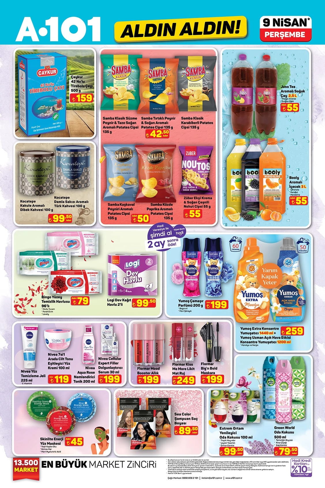 A101 9 Nisan 2026 Kataloğu