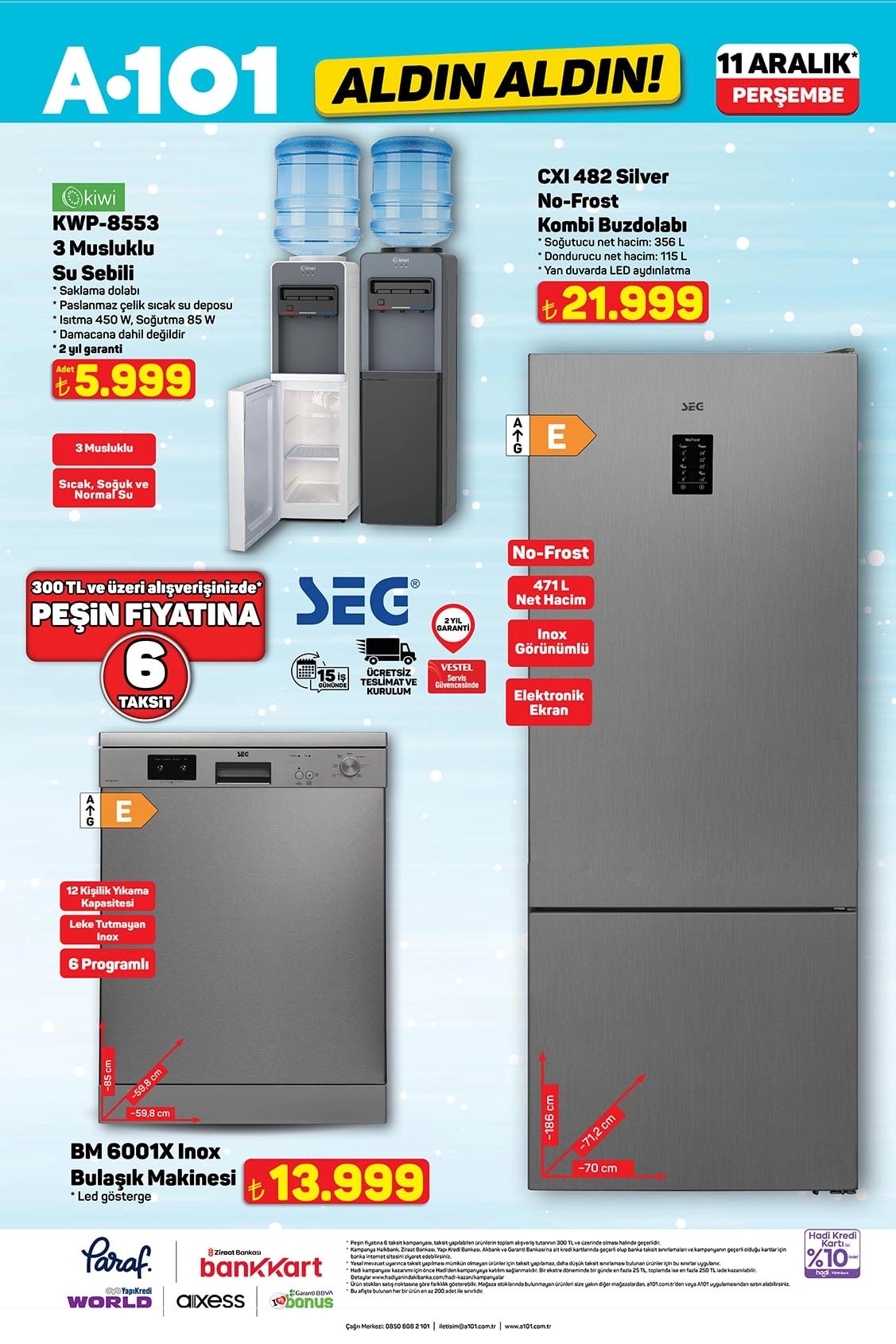 A101 11 Aralık 2025 Aktüel Ürünler Kataloğu