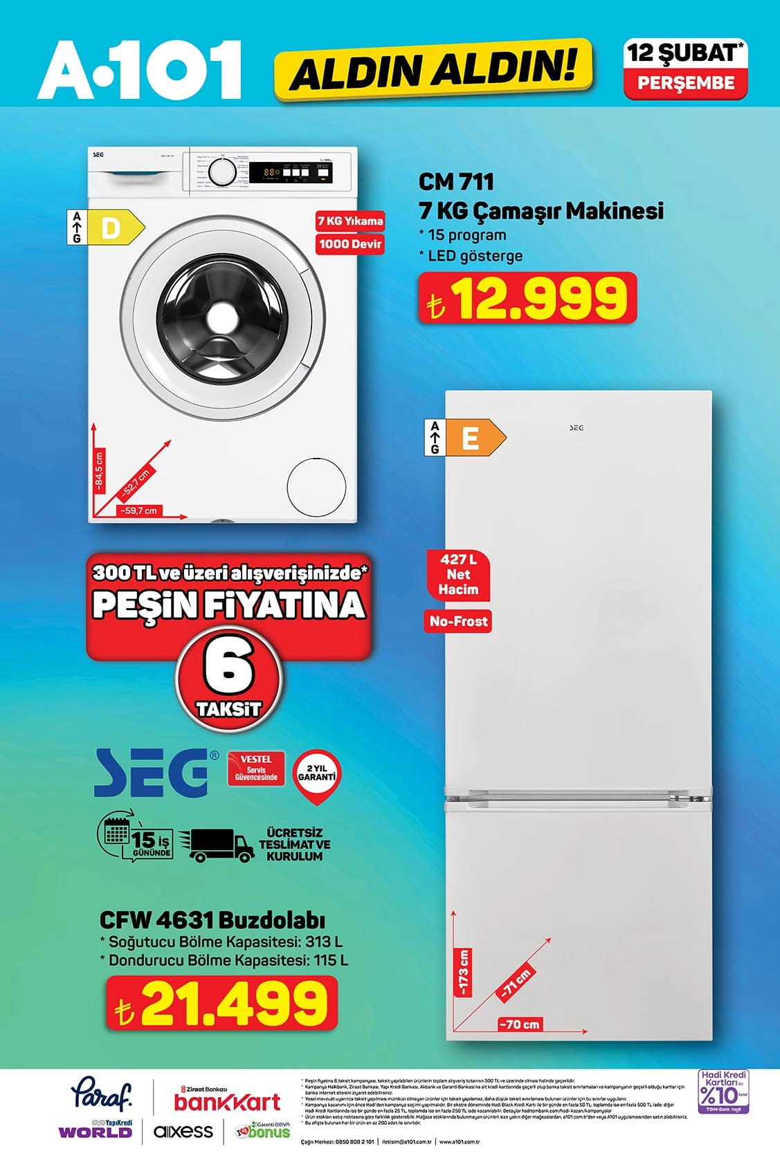 A101 12 Şubat 2026 Aktüel Ürünler Kataloğu