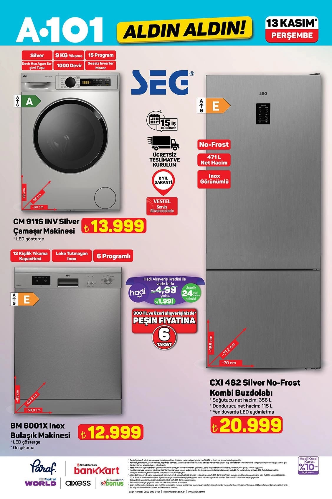 A101 13 Kasım 2025 Aktüel Ürünler Kataloğu