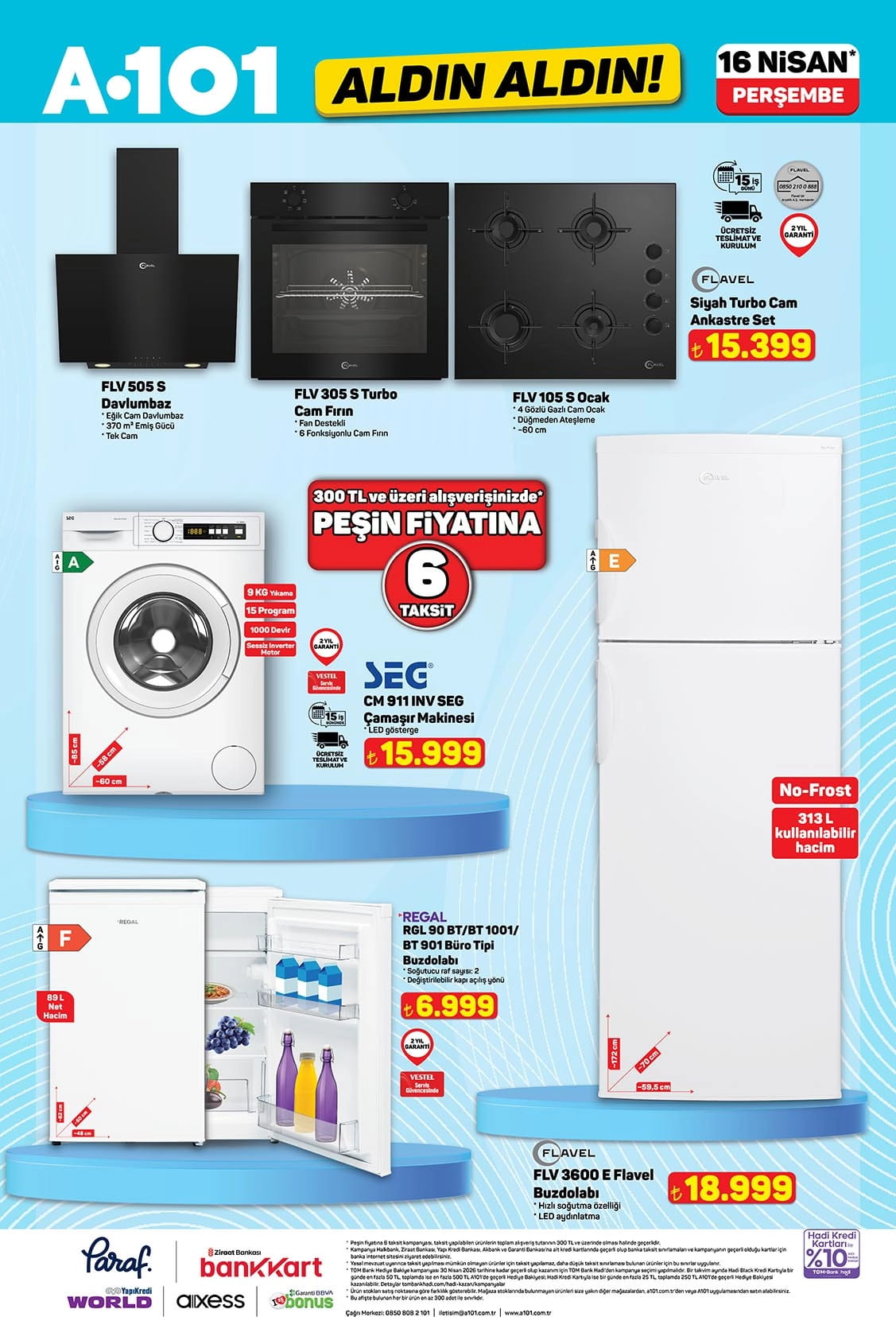 A101 16 Nisan 2026 Aktüel Ürünler Kataloğu
