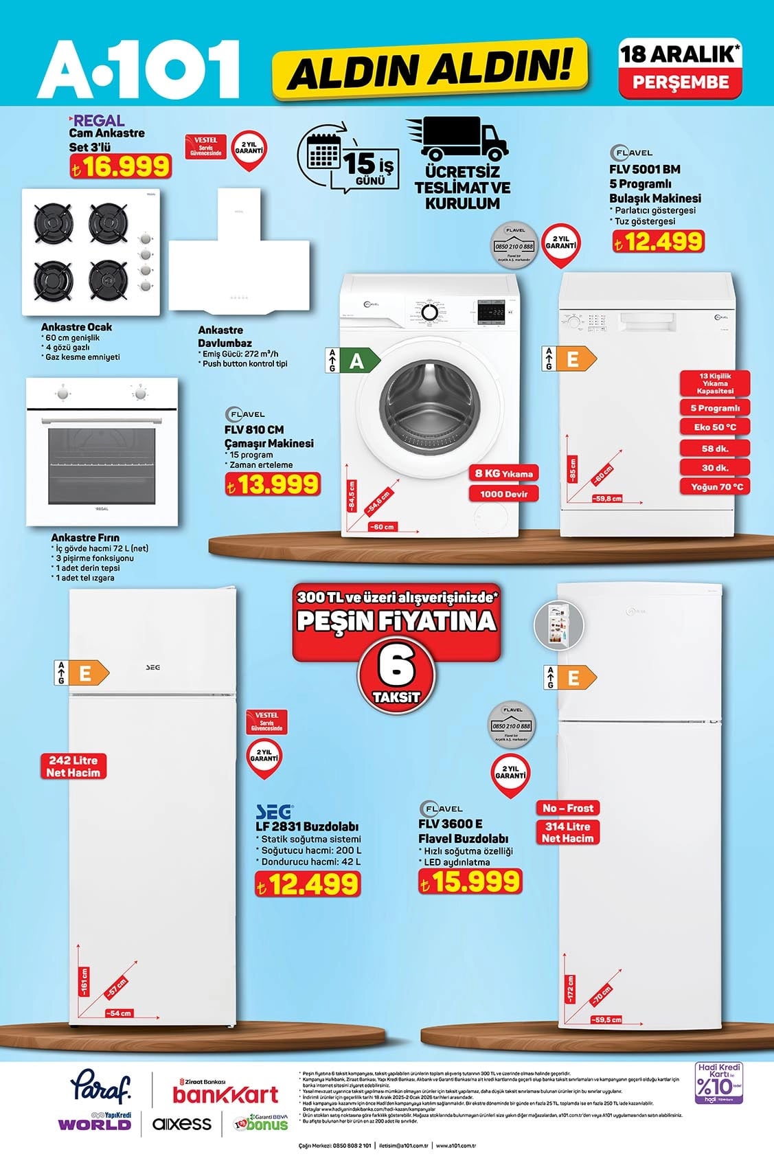 A101 18 Aralık 2025 Aktüel Ürünler Kataloğu