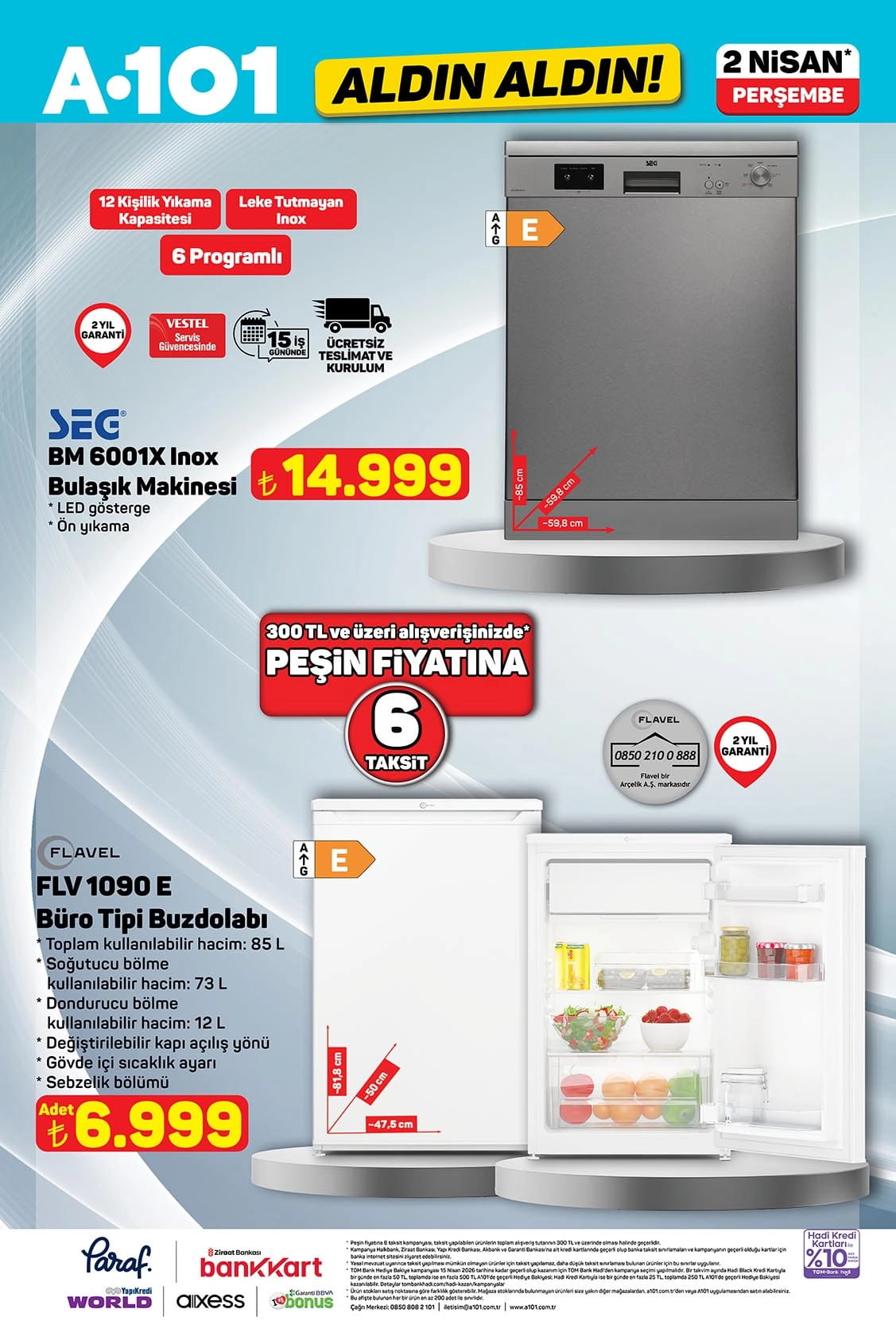 A101 2 Nisan 2026 Aktüel Ürünler Kataloğu