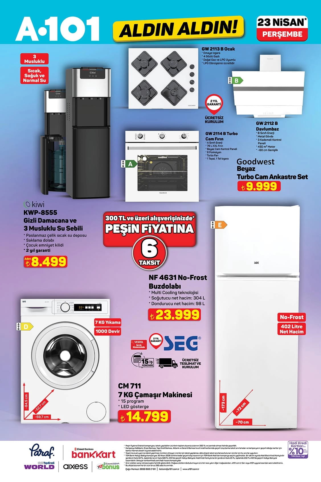 A101 23 Nisan 2026 Aktüel Ürünler Kataloğu