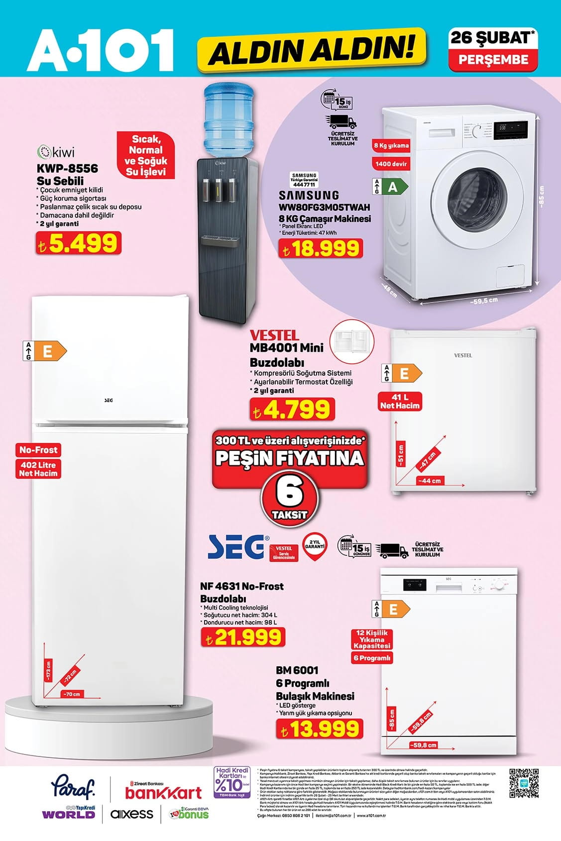 A101 26 Şubat 2026 Aktüel Ürünler Kataloğu