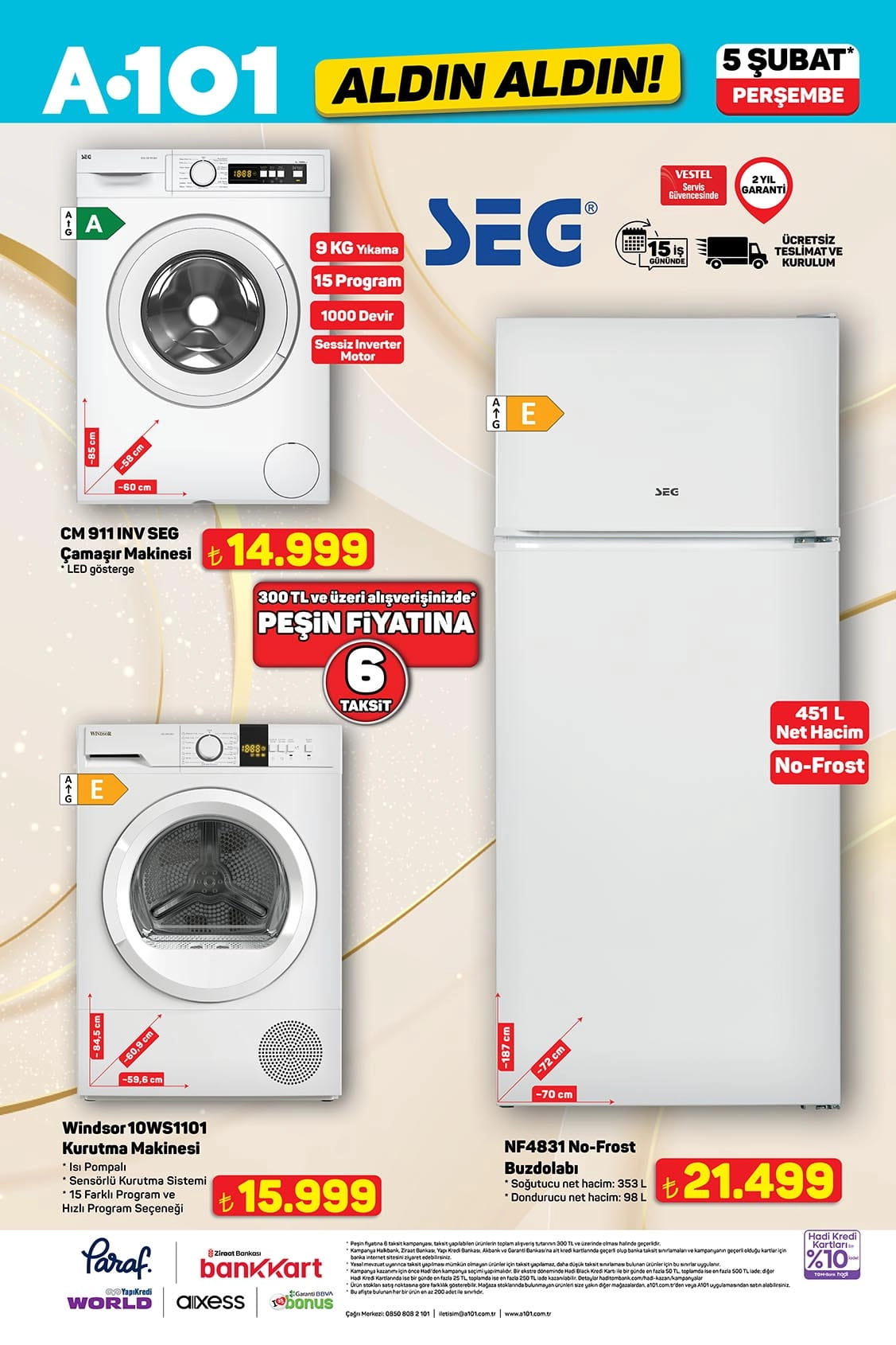 A101 5 Şubat 2026 Aktüel Ürünler Kataloğu