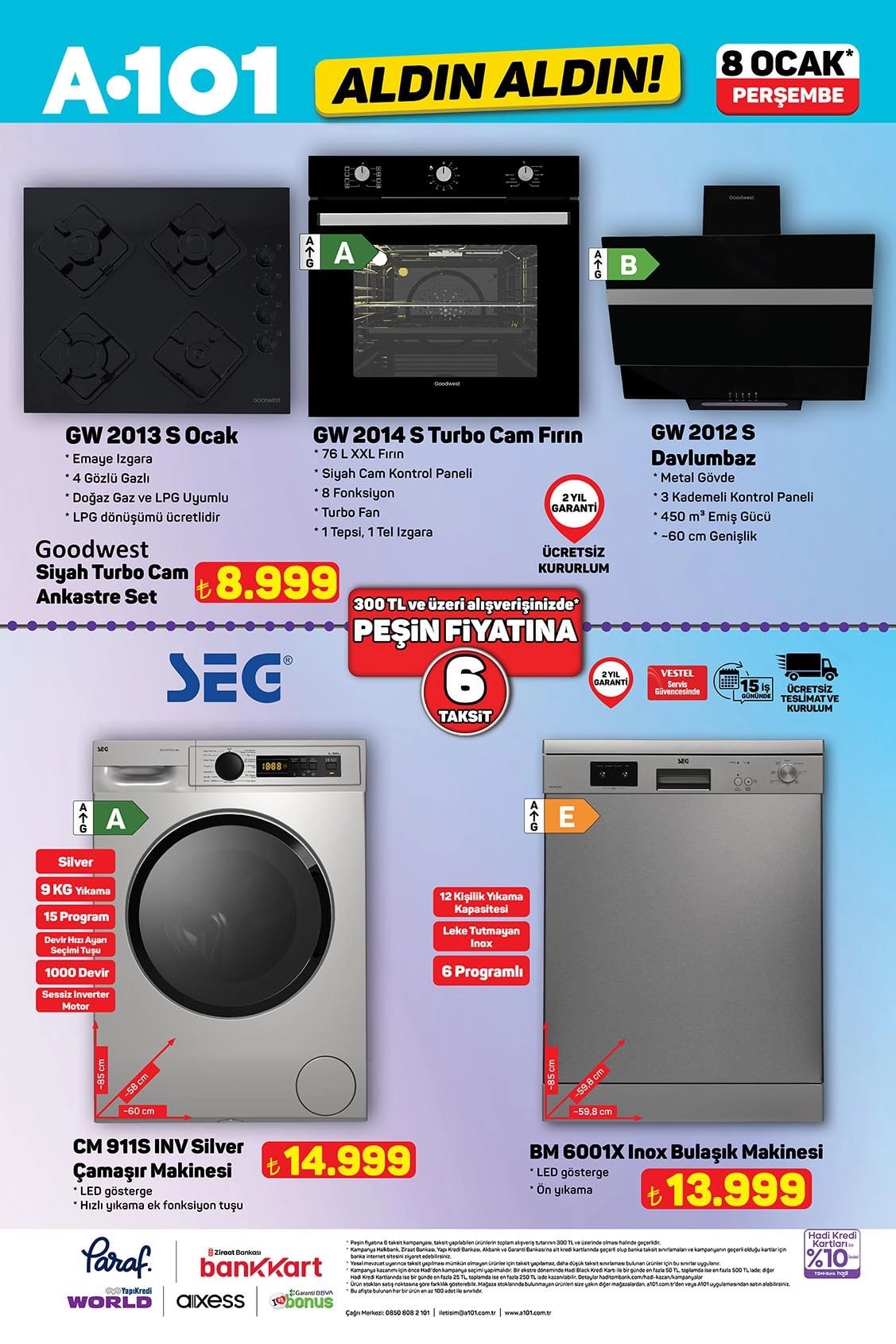 A101 8 Ocak 2026 Aktüel Ürünler Kataloğu