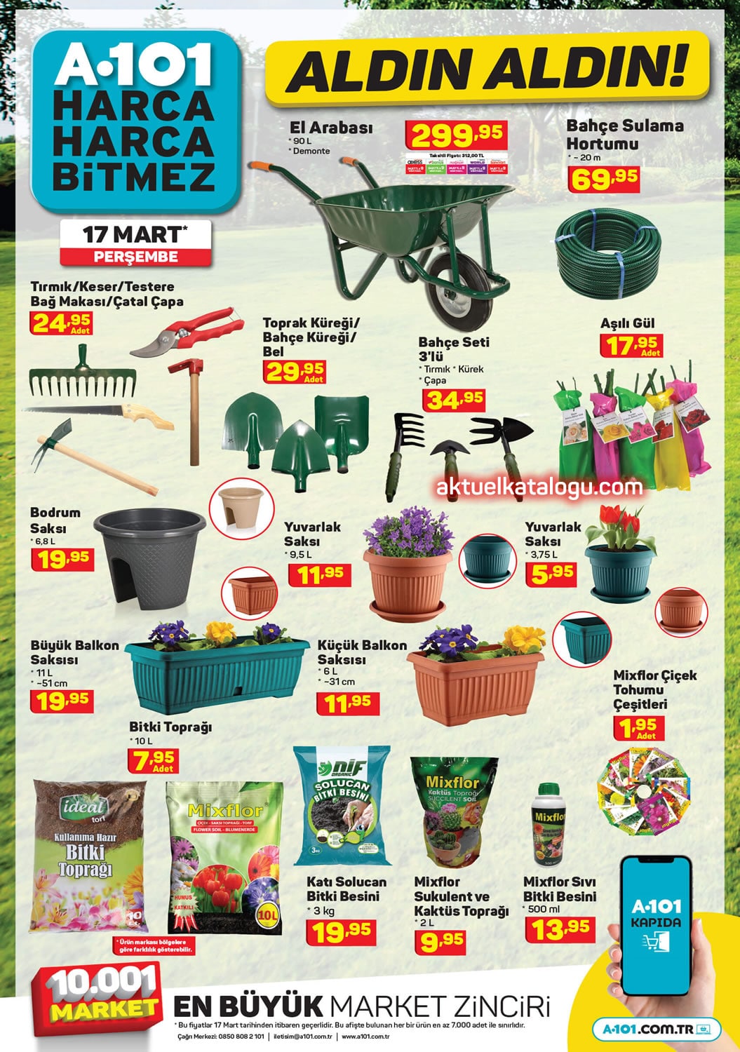 A101 Market 17 Mart 2022 Kataloğu