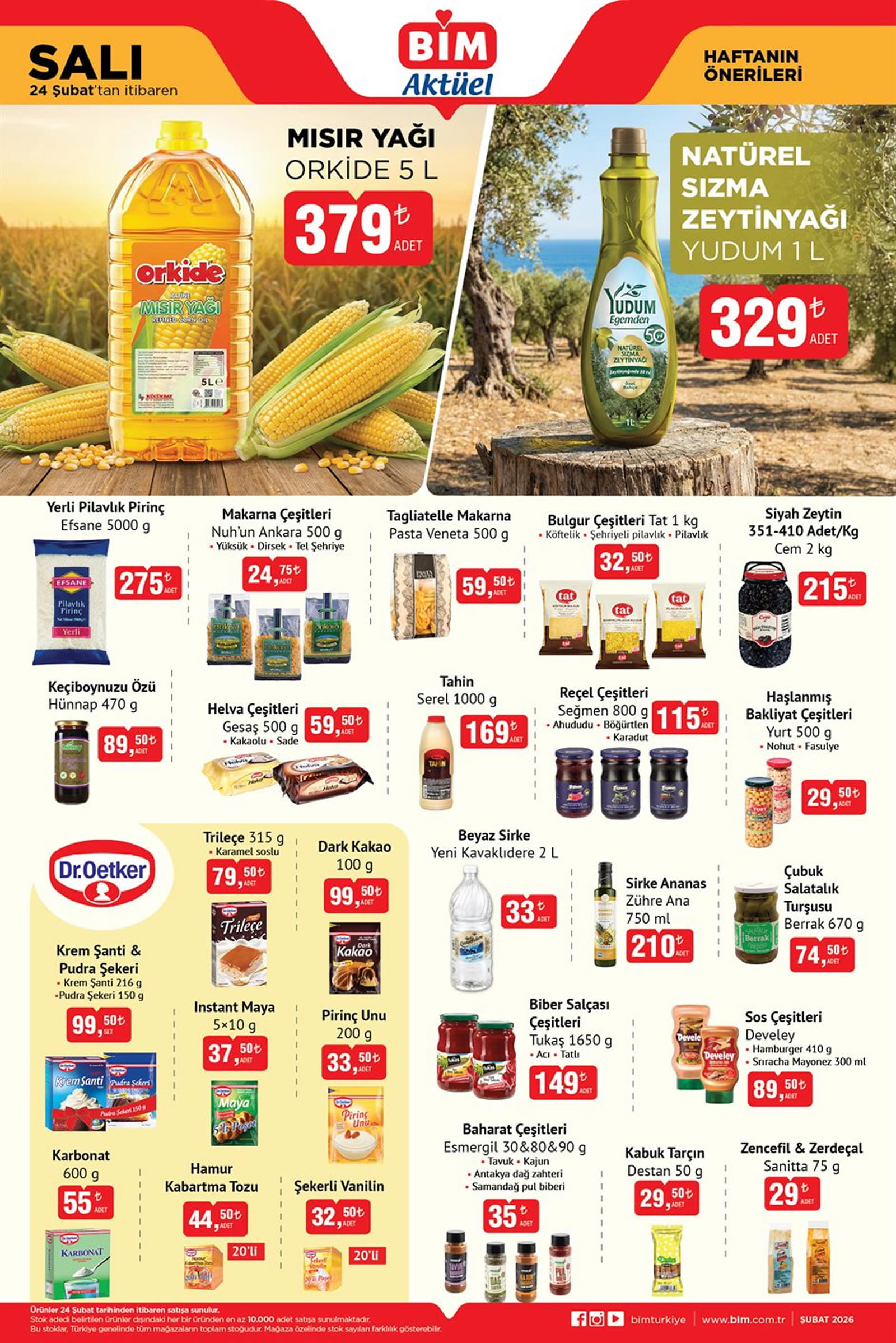 BİM 24 Şubat 2026 Aktüel Ürünler Kataloğu