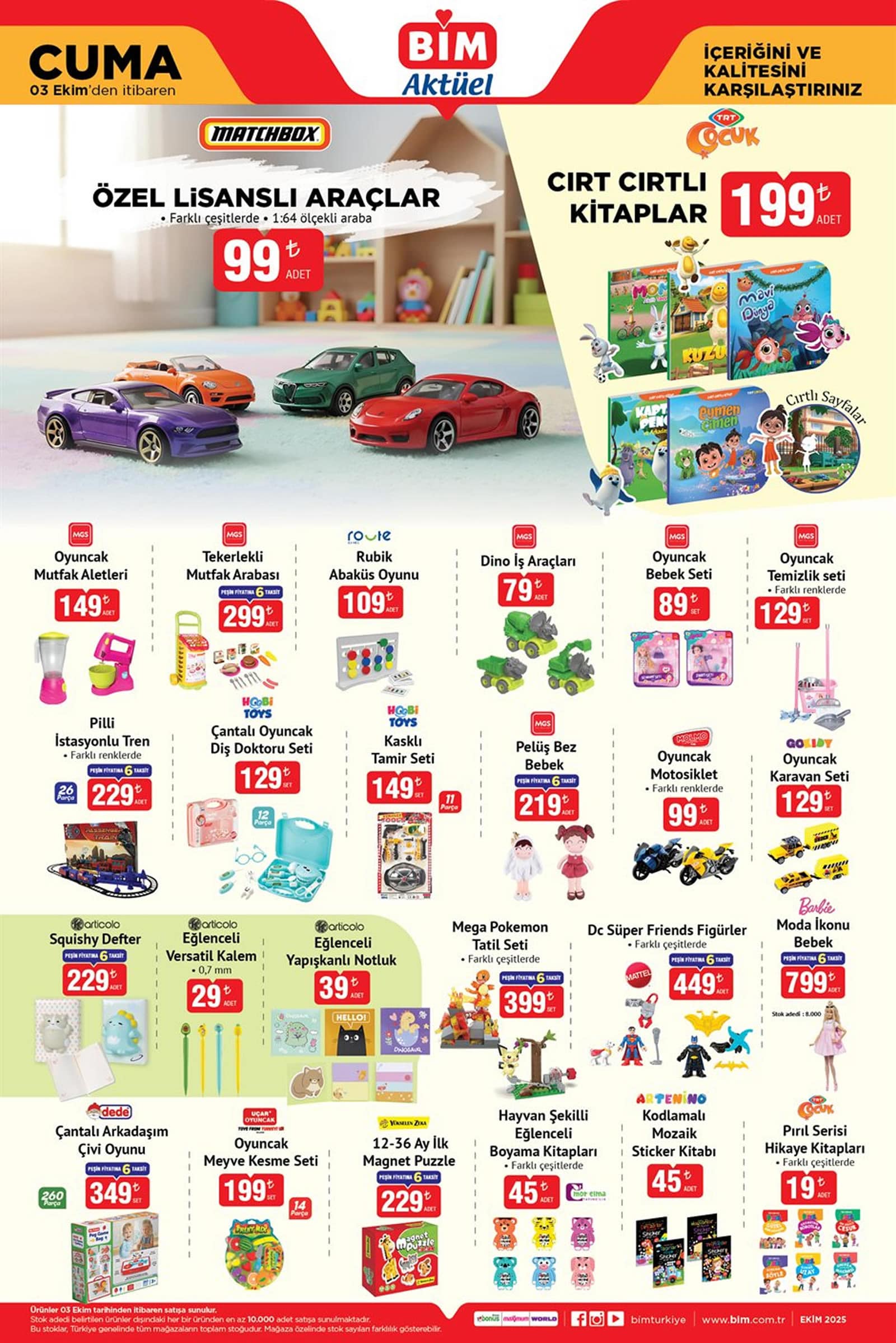 BİM 26 Eylül 2025 Kataloğu