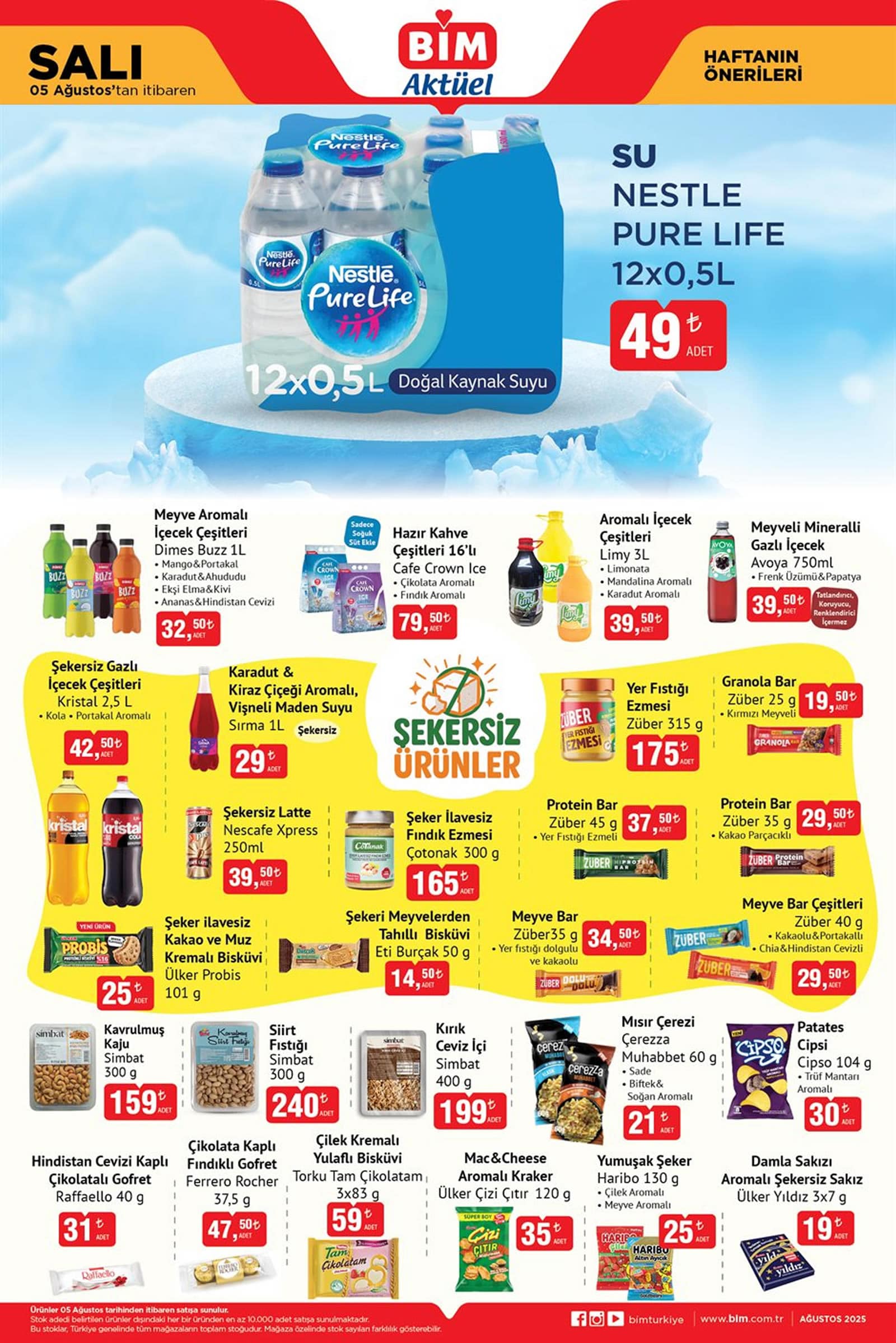 BİM 5 Ağustos 2025 Aktüel Ürünler Kataloğu