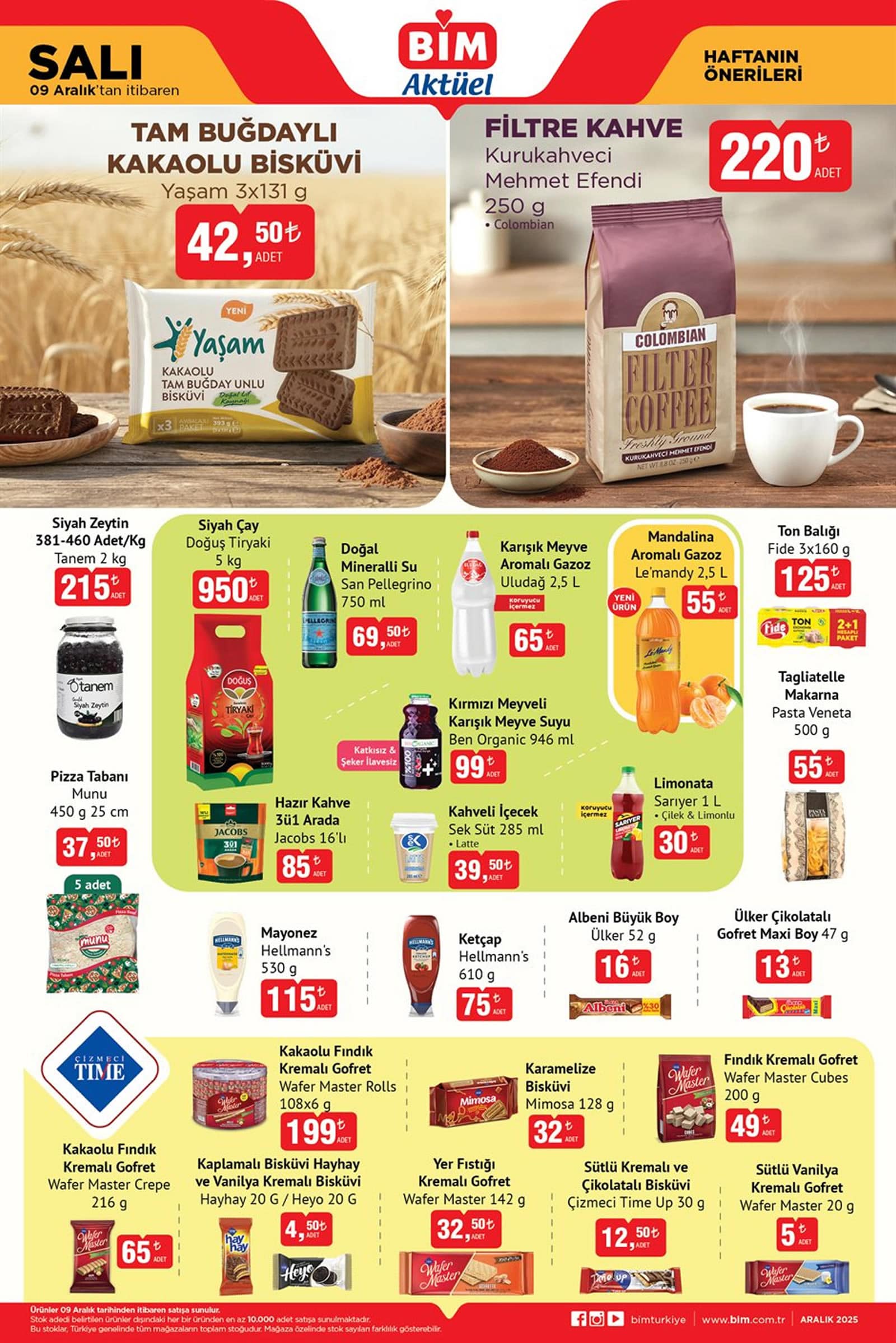 BİM 9 Aralık 2025 Aktüel Ürünler Kataloğu