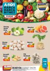 A101 5 - 8 Ocak 2023 Meyve ve Sebze Fiyatları
