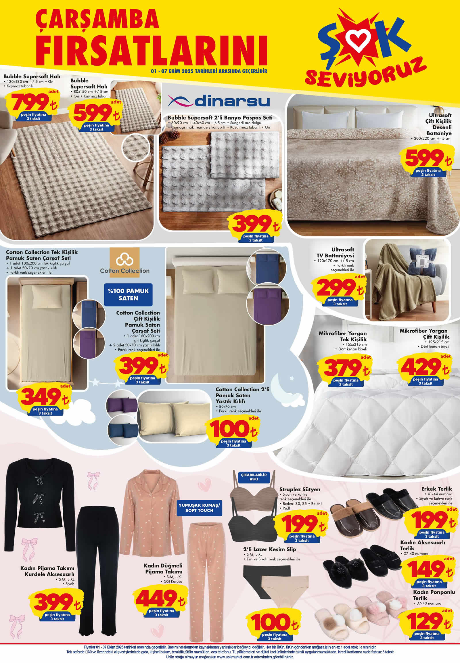 ŞOK 1 Ekim 2025 Kataloğu