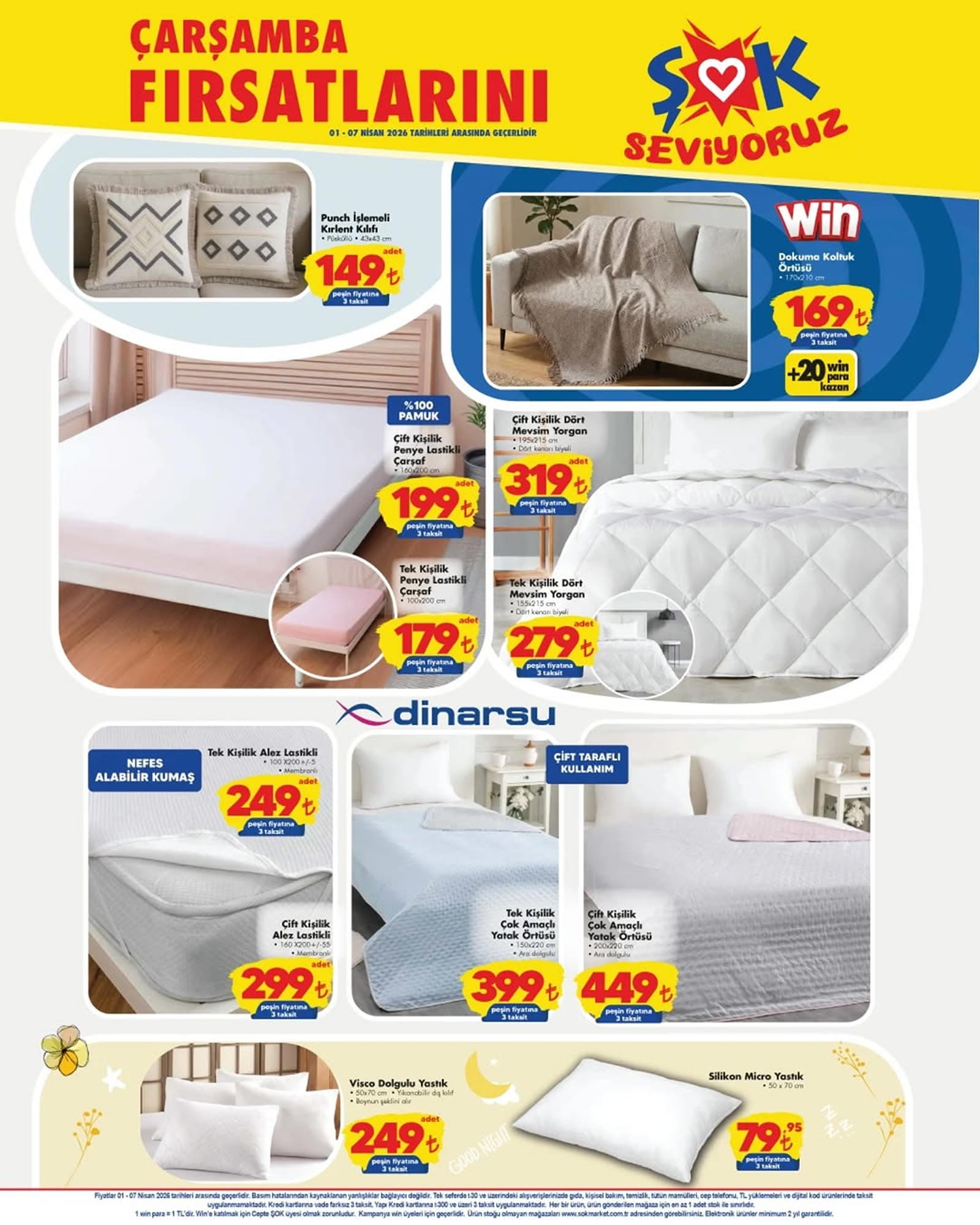 ŞOK 1 Nisan 2026 Kataloğu