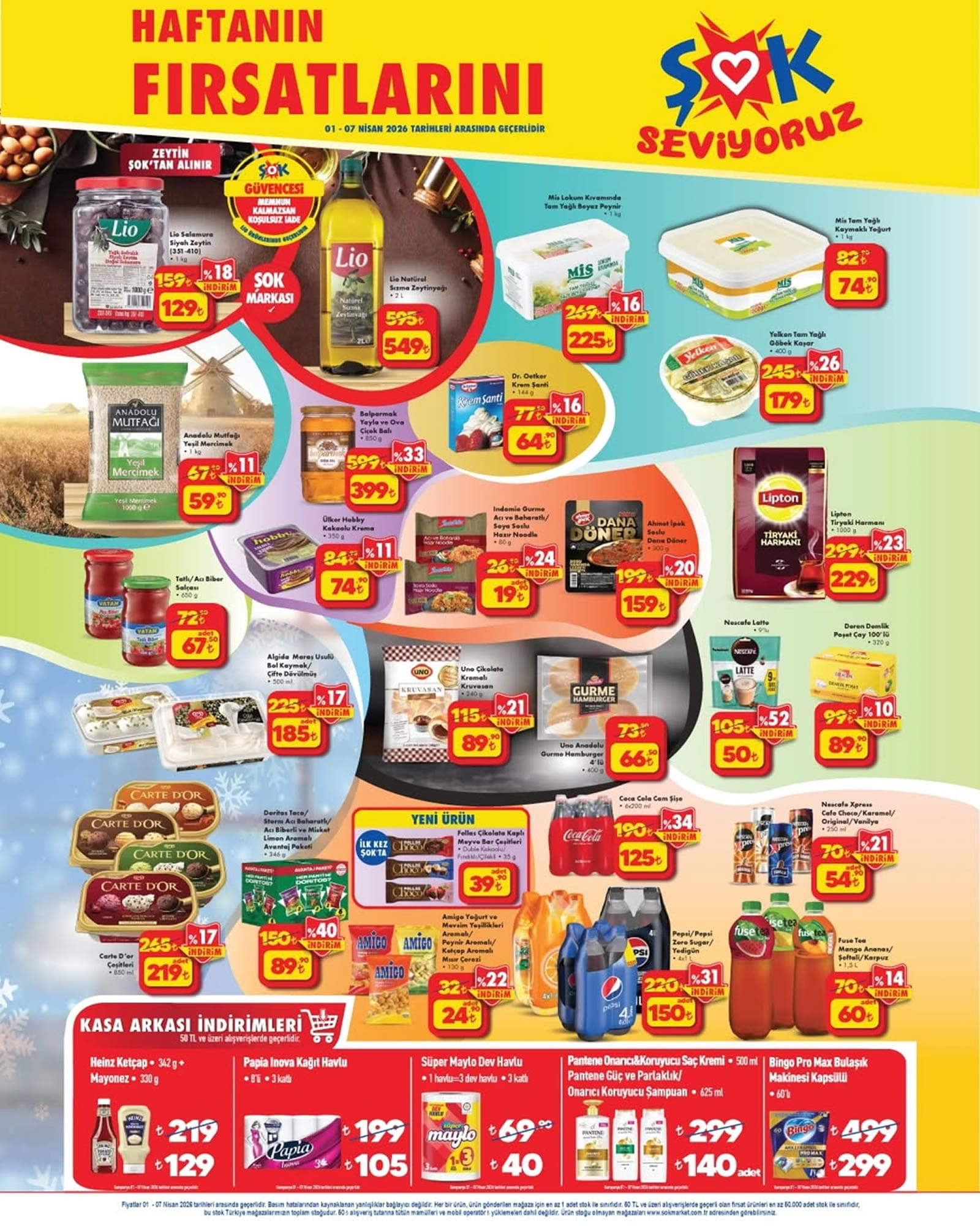 ŞOK 1 Nisan 2026 Kataloğu