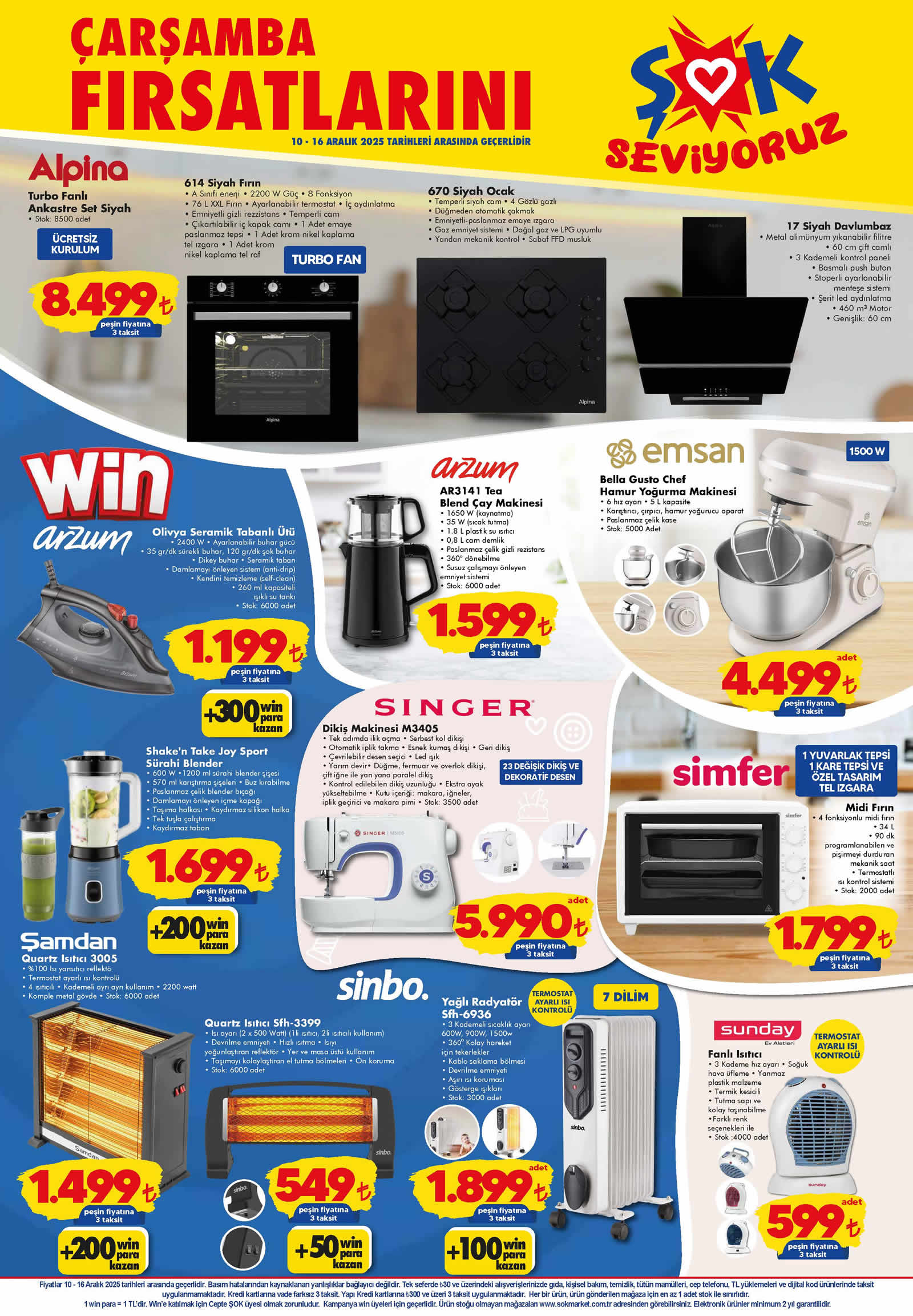 ŞOK 10 Aralık 2025 Aktüel Ürünler Kataloğu