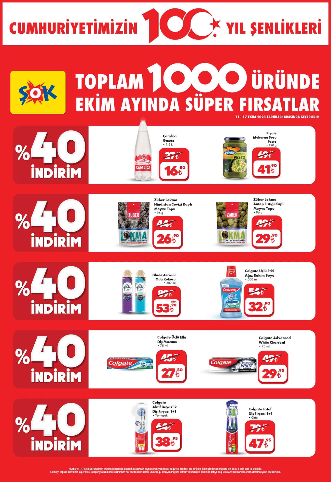 ŞOK 11 - 17 Ekim 2023 kataloğu