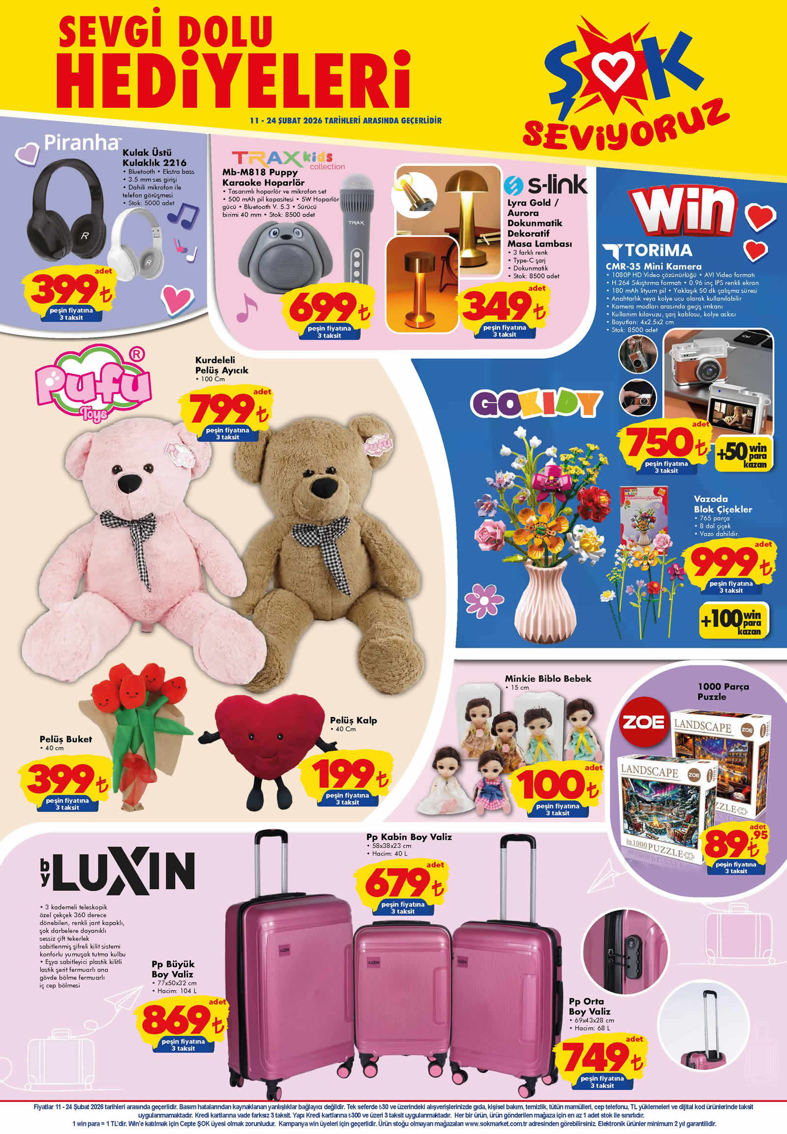 ŞOK 11 Şubat 2026 Kataloğu