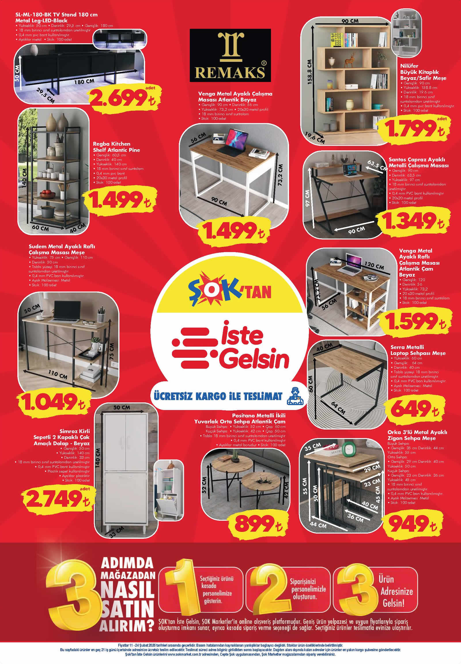 ŞOK 11 Şubat 2026 Kataloğu