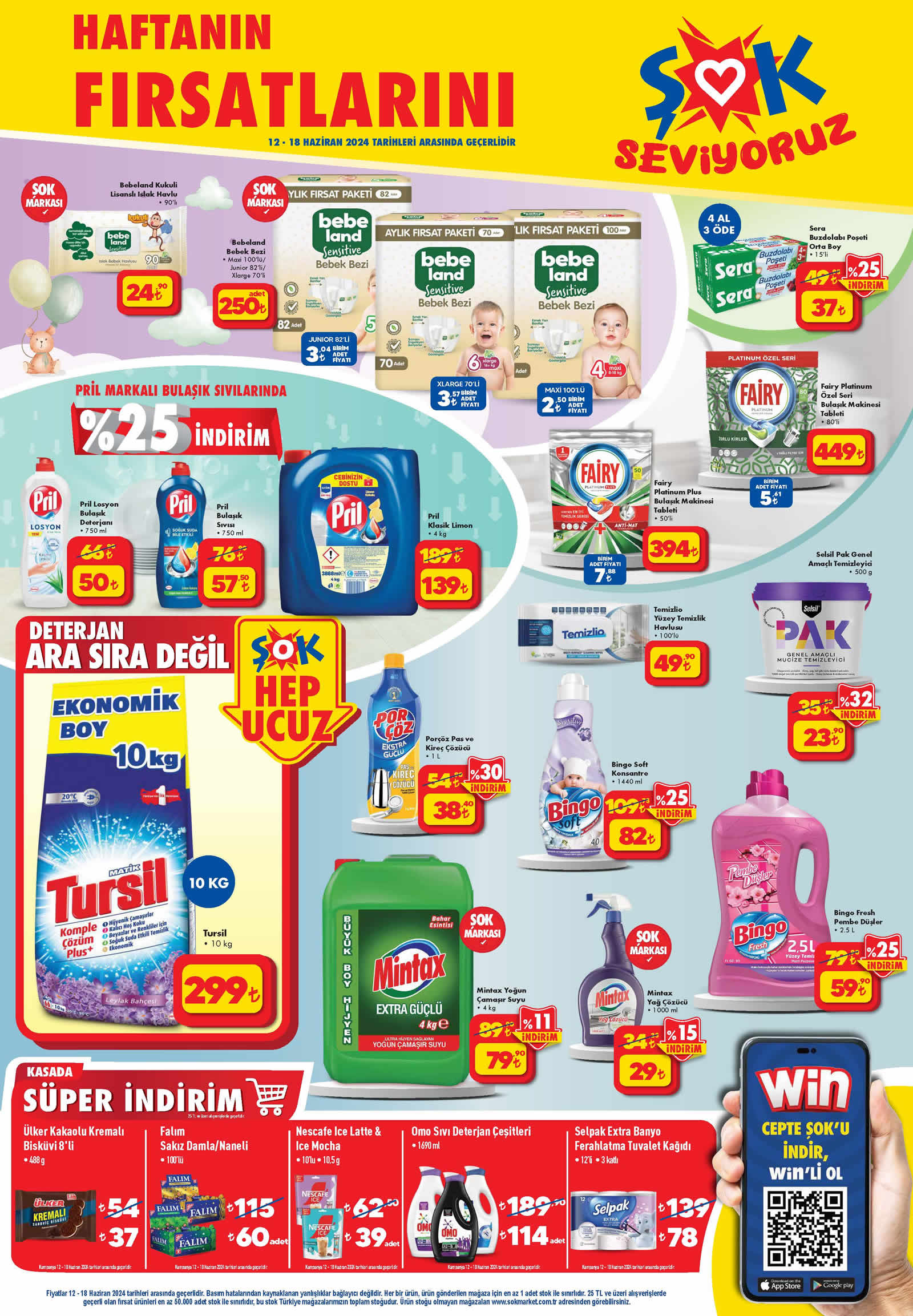 ŞOK 12 Haziran 2024 indirim kataloğu